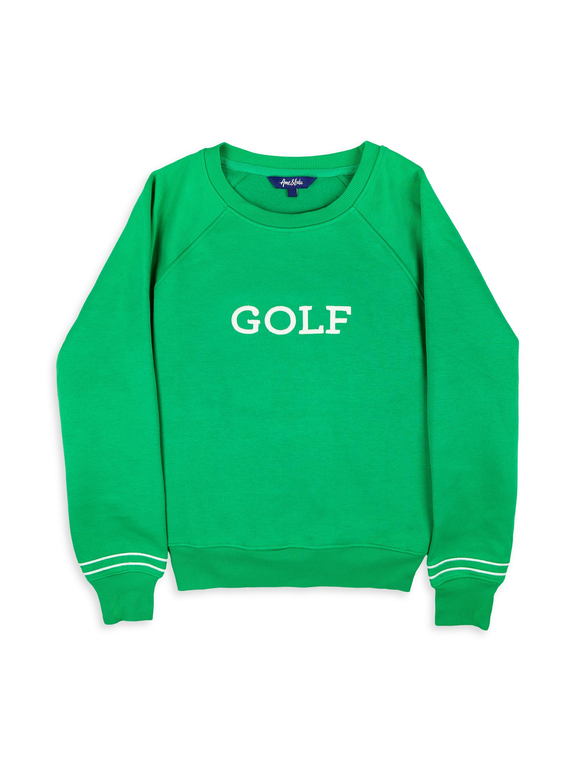 Ame & Lulu Women's Play All Crewneck Sweatshirt - Green