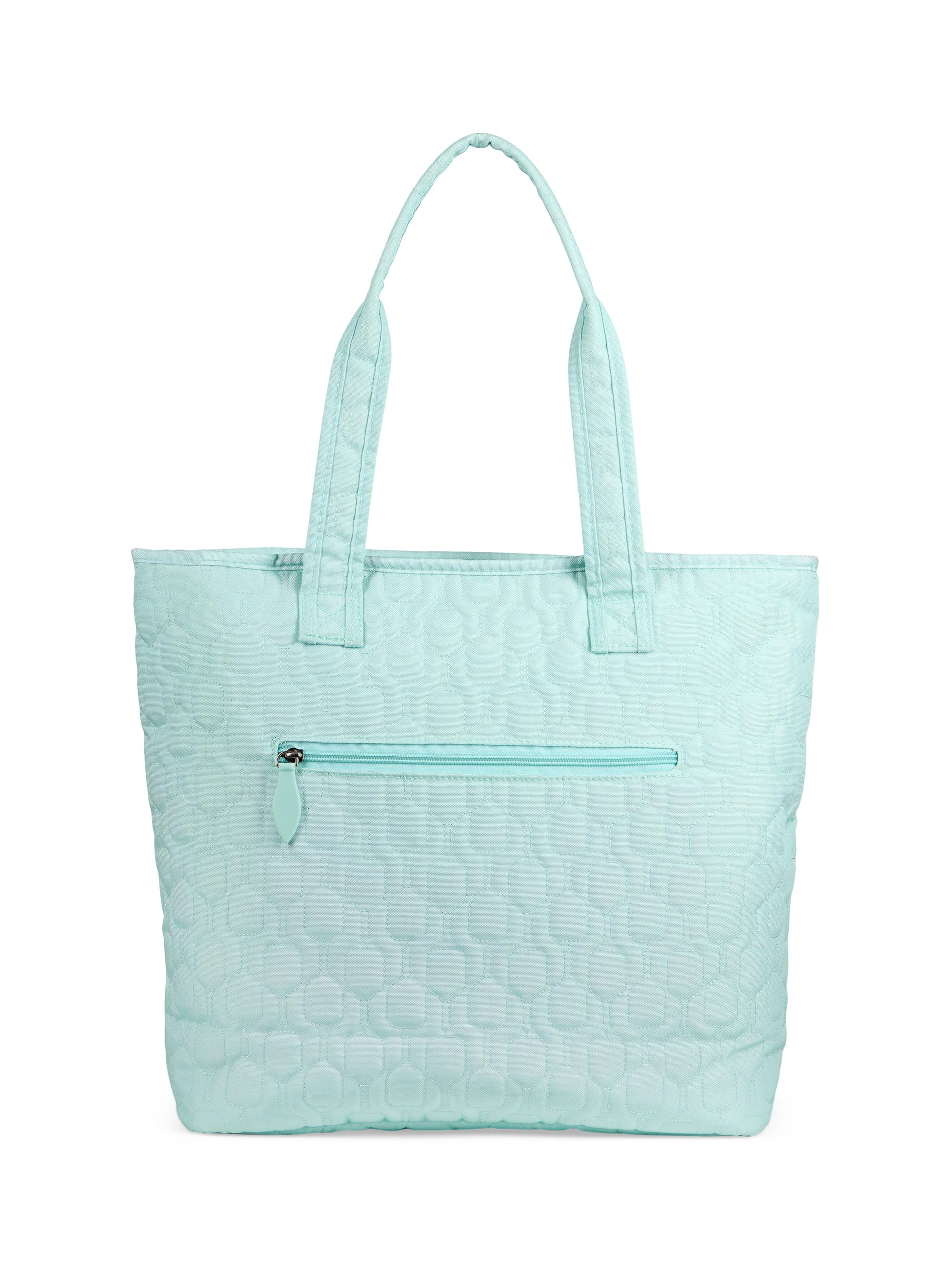 Ame & Lulu Women's Pickleball Court Carryall Tote Bag - Blue