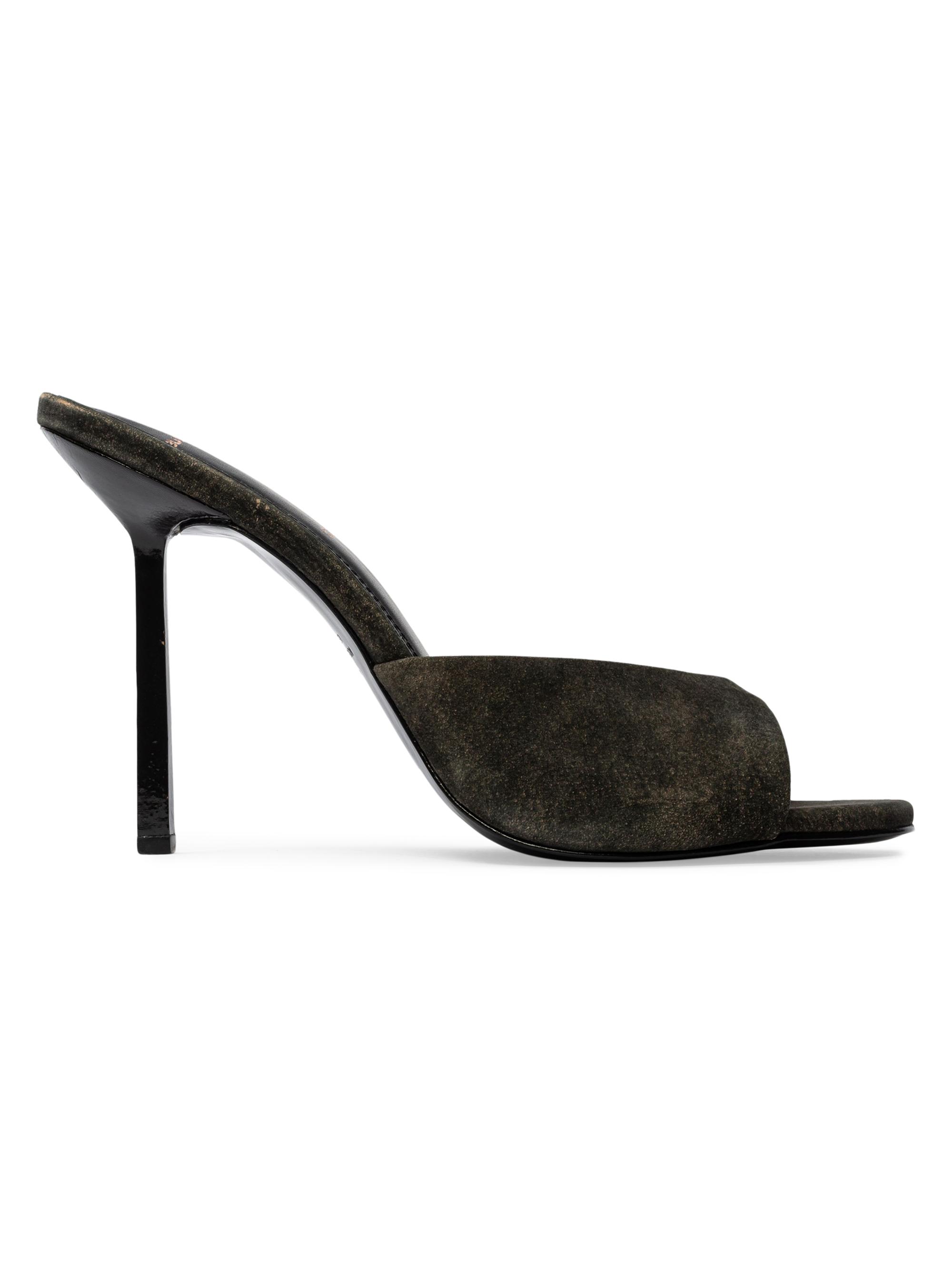 Black Suede Studio Brea 100MM Suede Mules | Saks Fifth Avenue