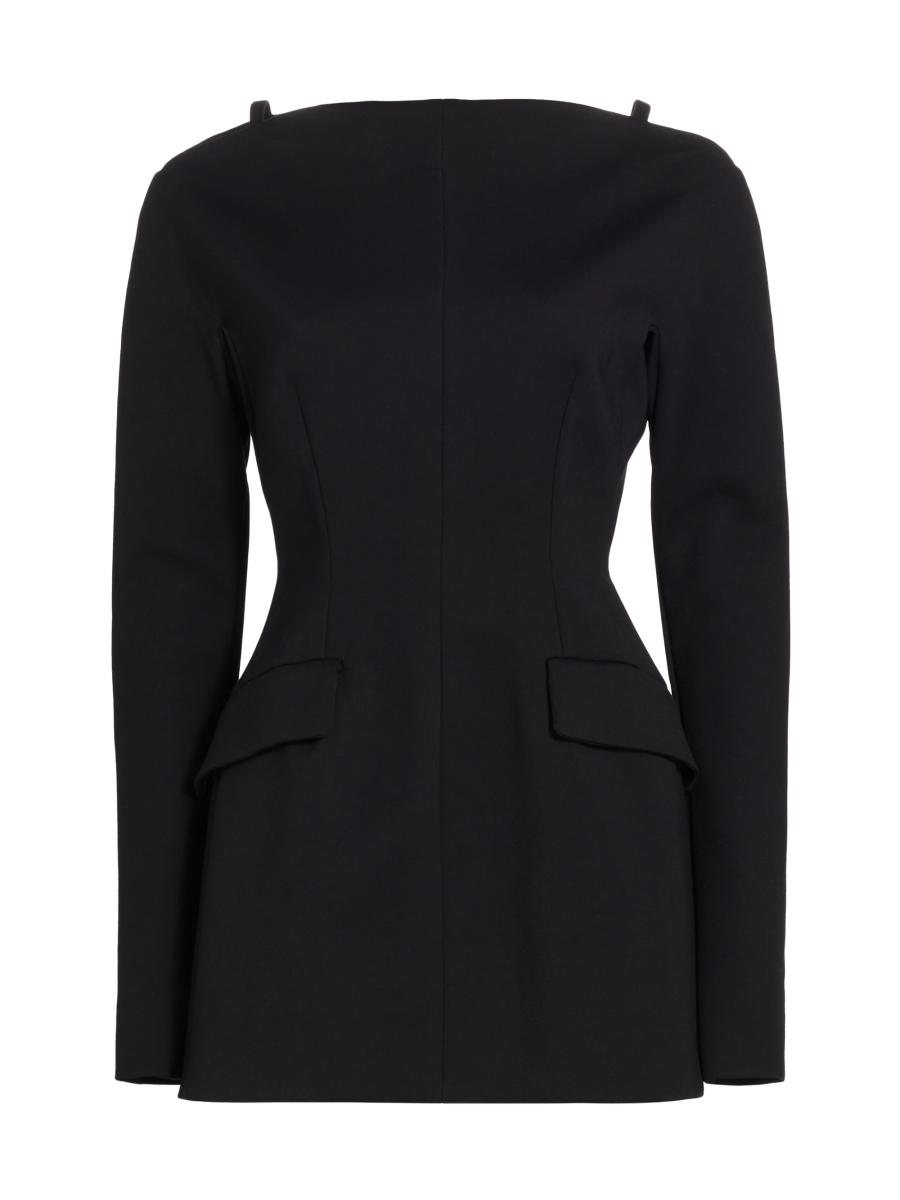 Sportmax Dakar Long-Sleeve Minidress | Saks Fifth Avenue