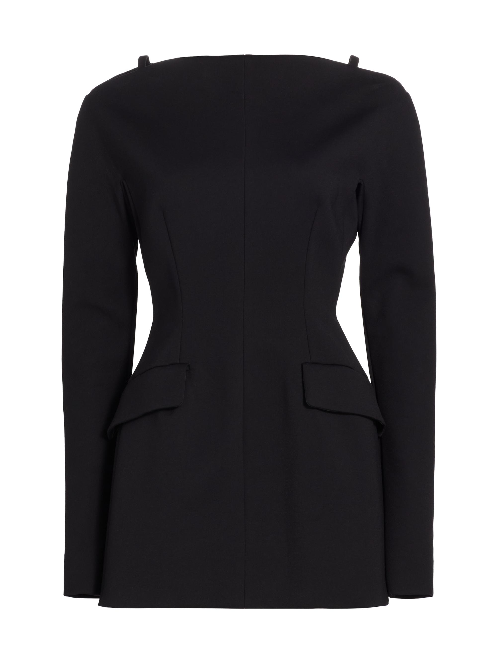 Sportmax Women's Dakar Long-Sleeve Minidress - Black