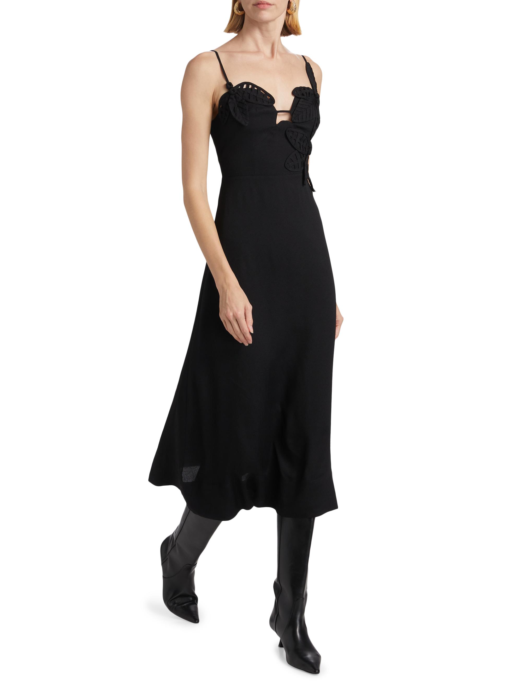 Farm Rio Flowered Bust Midi-Dress | Saks Fifth Avenue