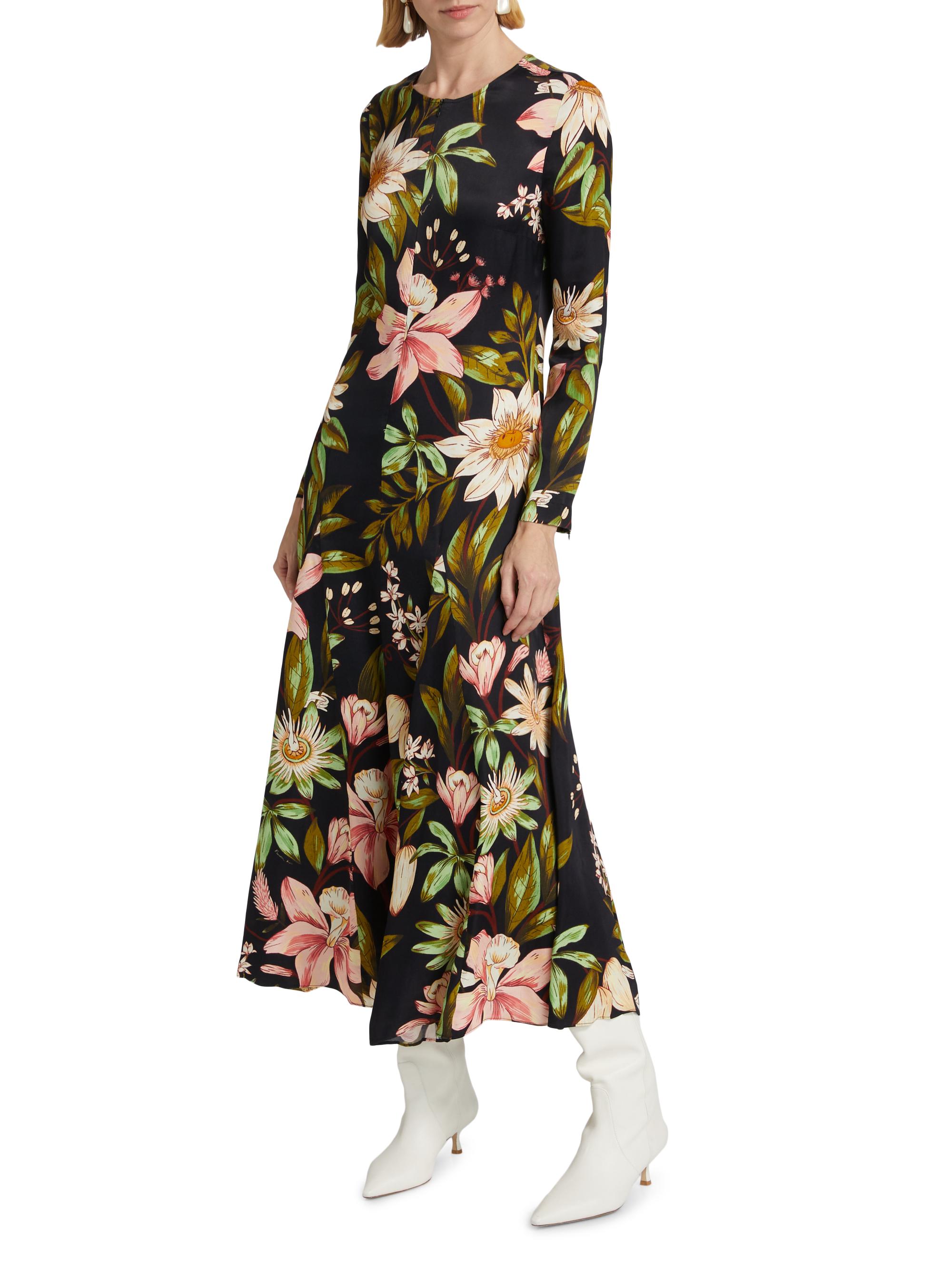 【店舗限定色】Winter Floral Long-sleeve Dress Amazon.com: ZESICA Women's Fall Floral Long Sleeve Maxi Dress 2026