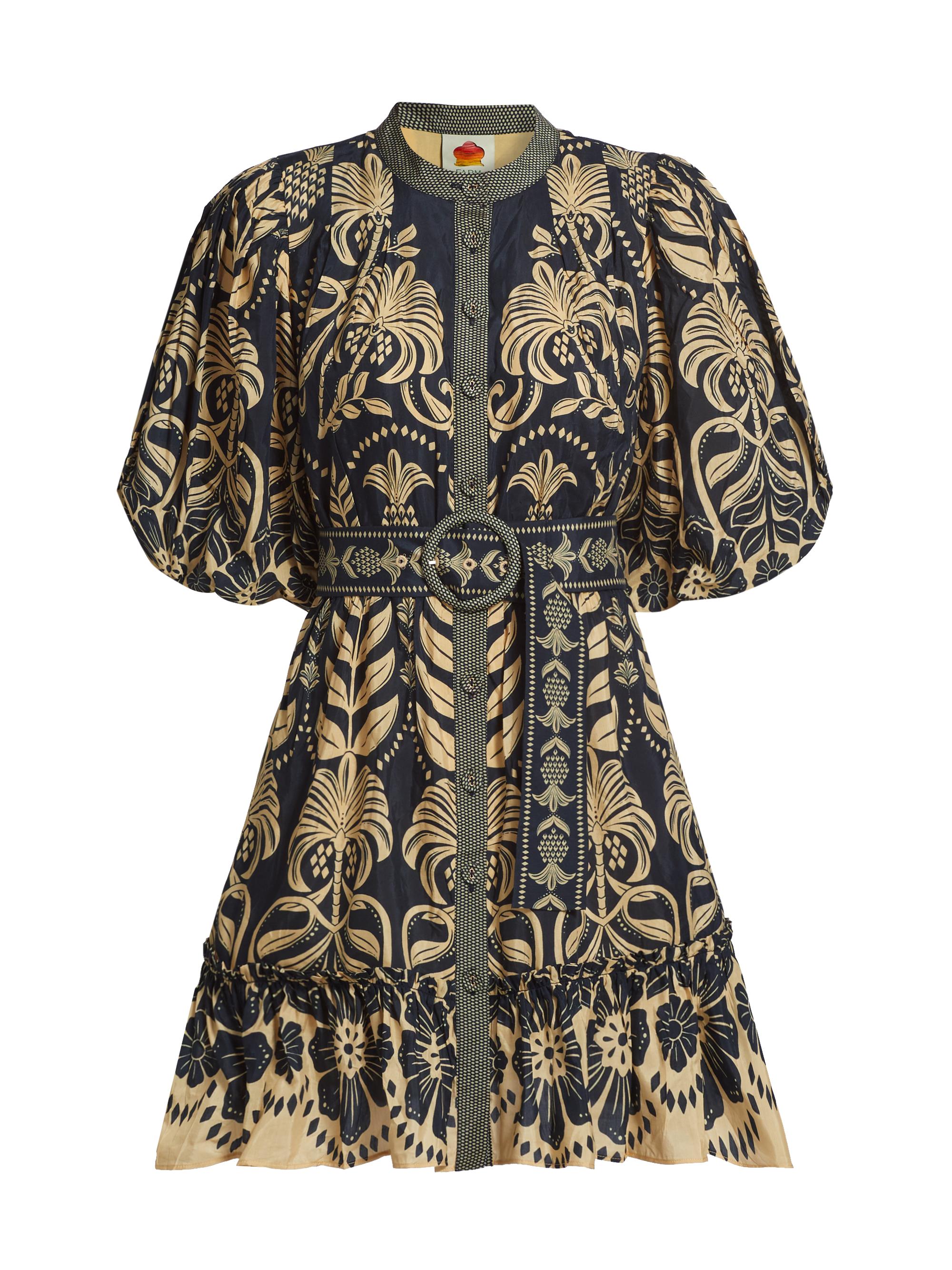 Farm Rio Ainika Tropical Splendor Minidress | Saks Fifth Avenue