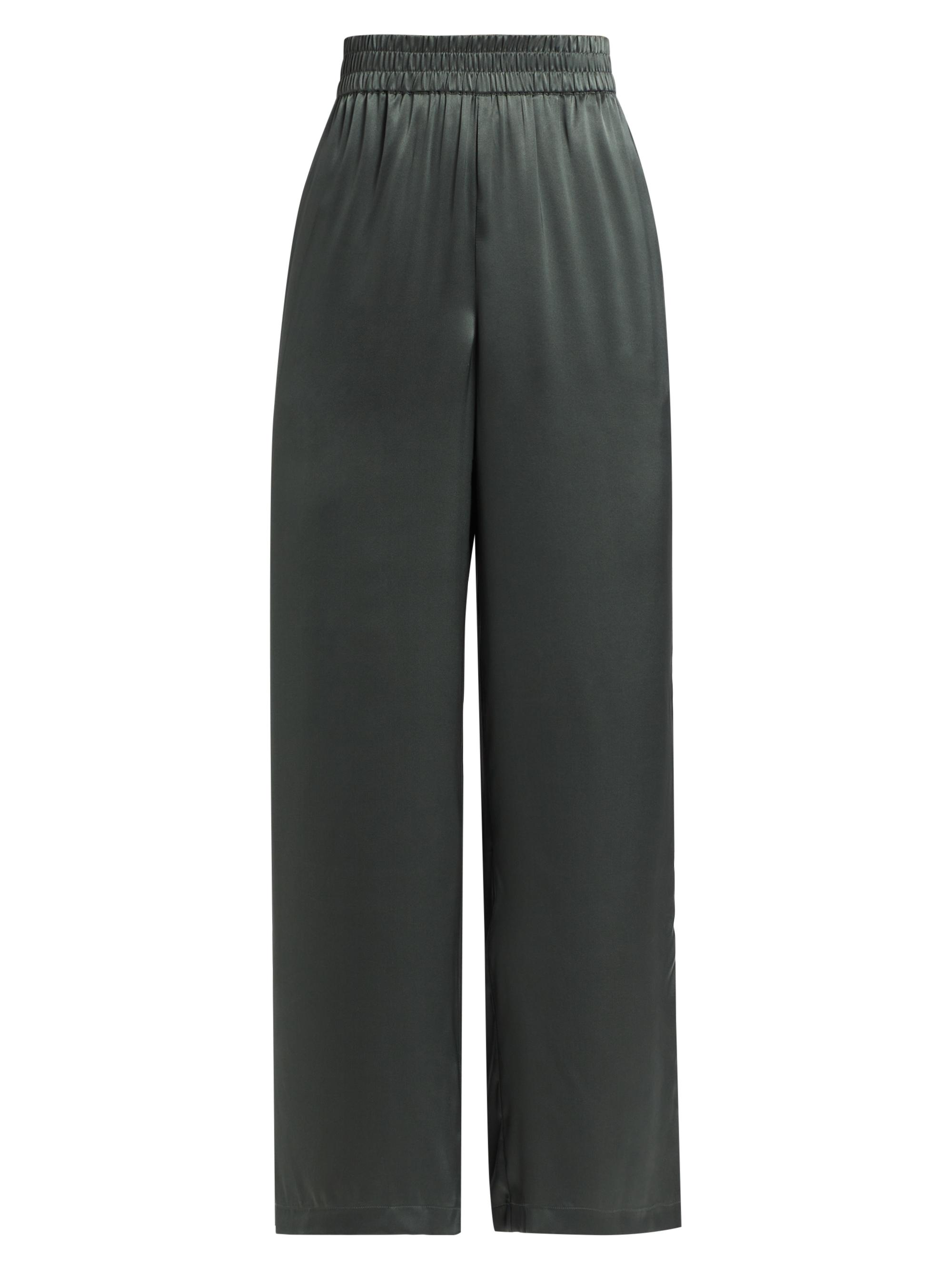 Cami NYC Women's Bleecker Silk Wide-Leg Pants - Thyme