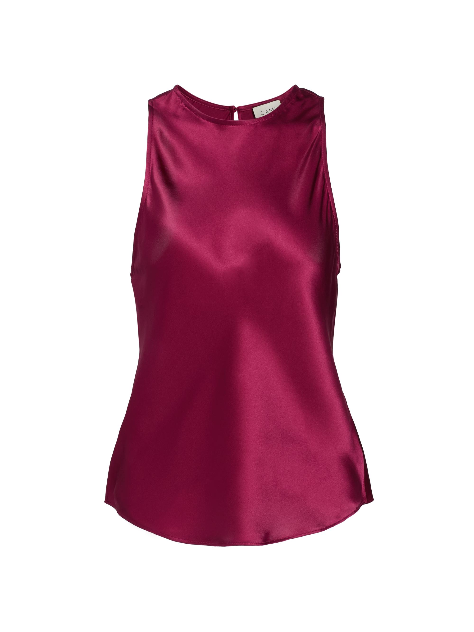 Cami NYC Women's Floriana Silk Cami - Snapdragon