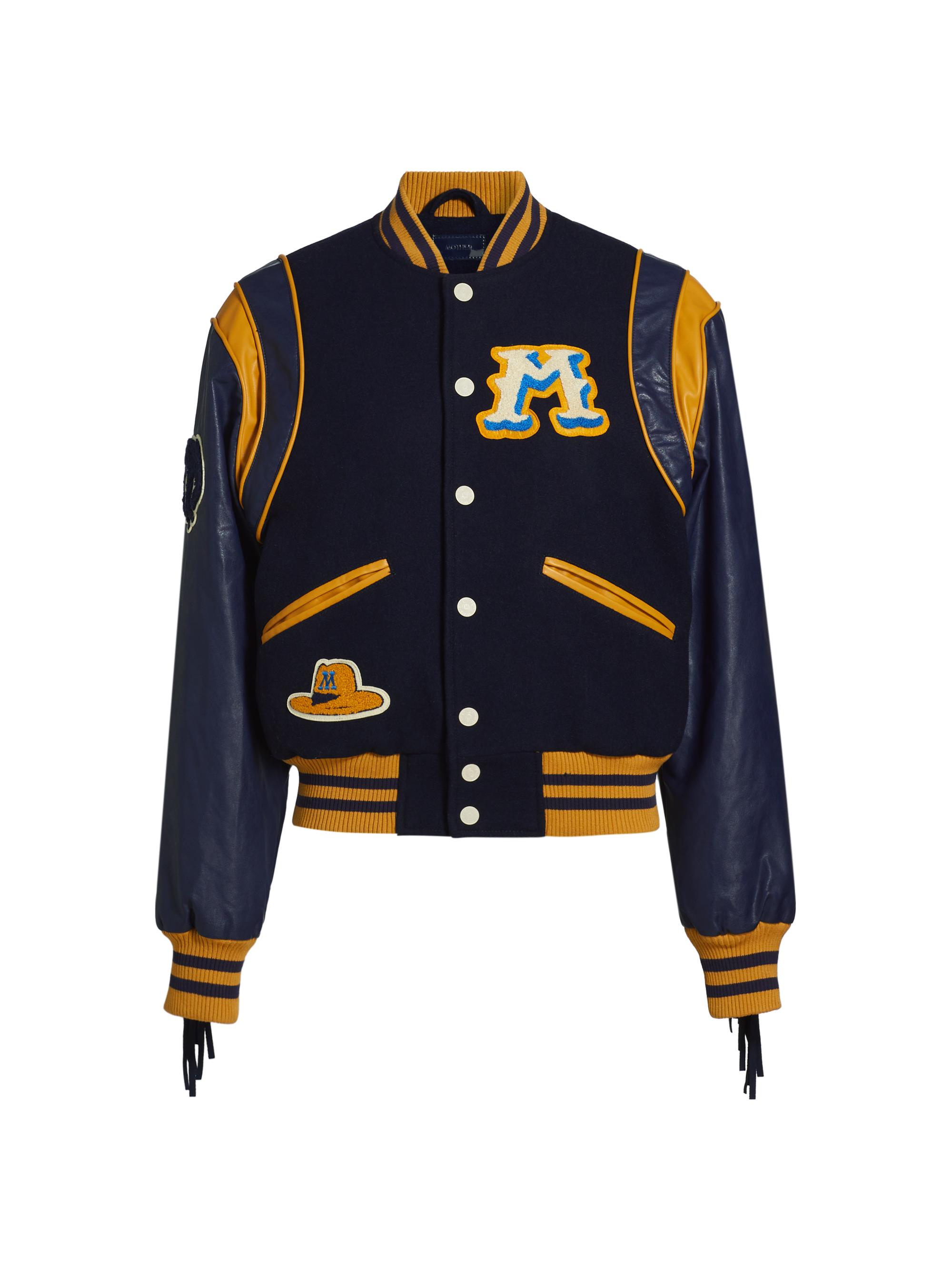 Mother Women's The Fringe Team Spirit Varsity Jacket - Varsity Blues