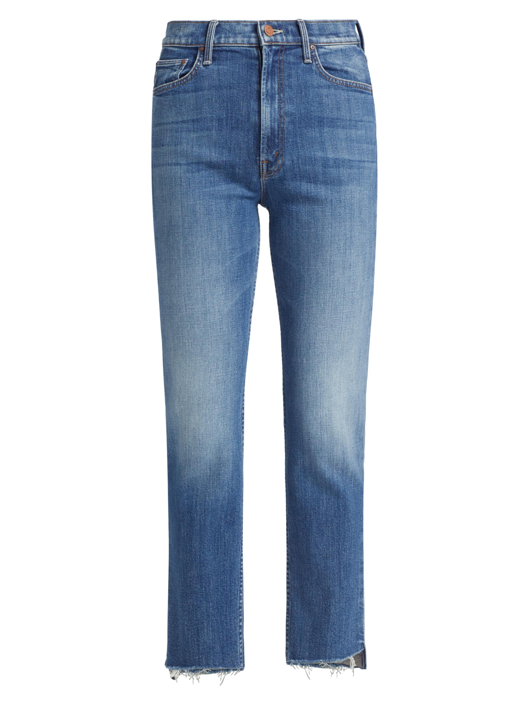 Mother Women's Rider Ankle Step Fray Jeans - Loafers And Lassos