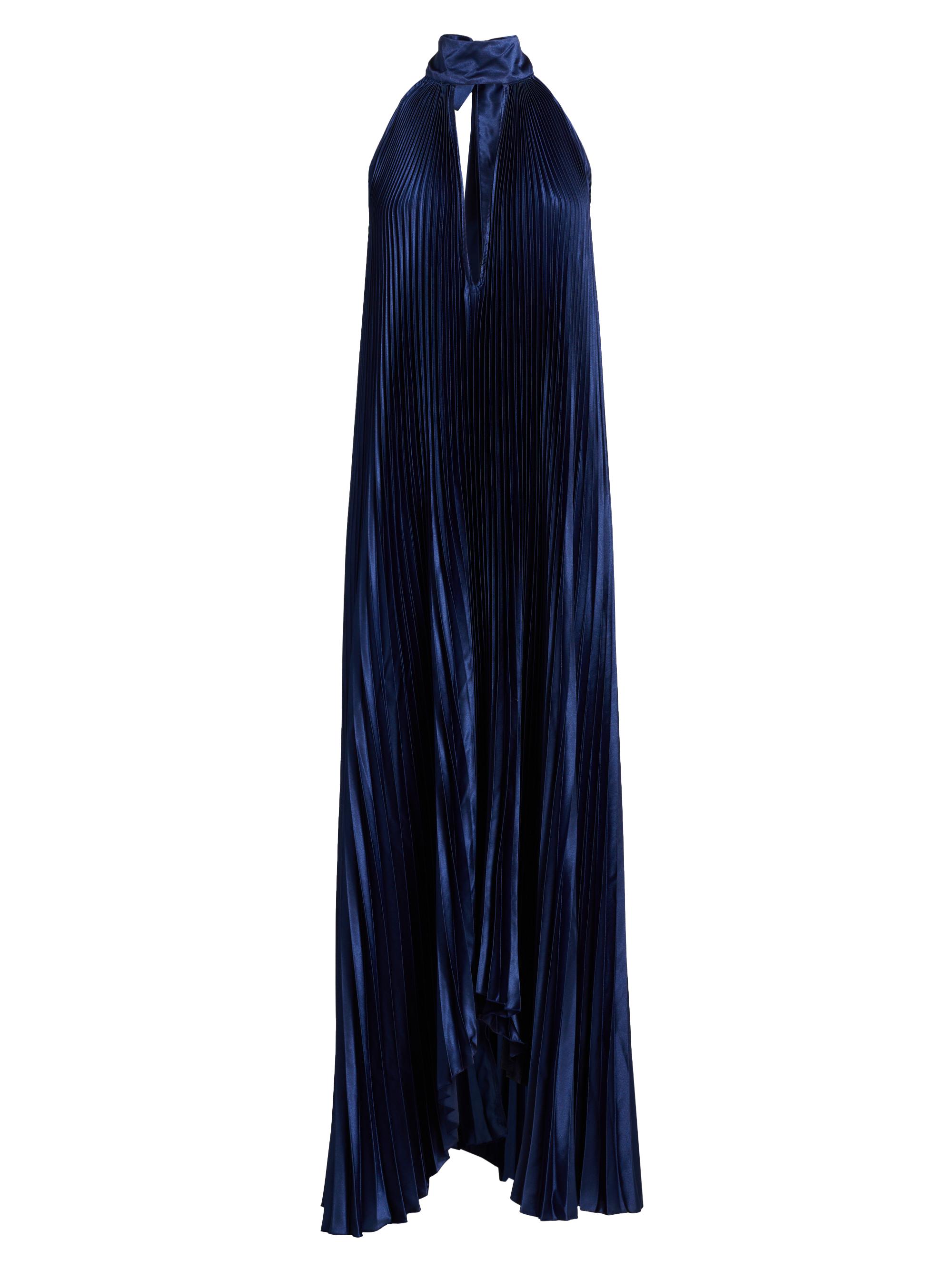 L'Idée La Fete Opera Pleated Halterneck Gown Saks Fifth Avenue