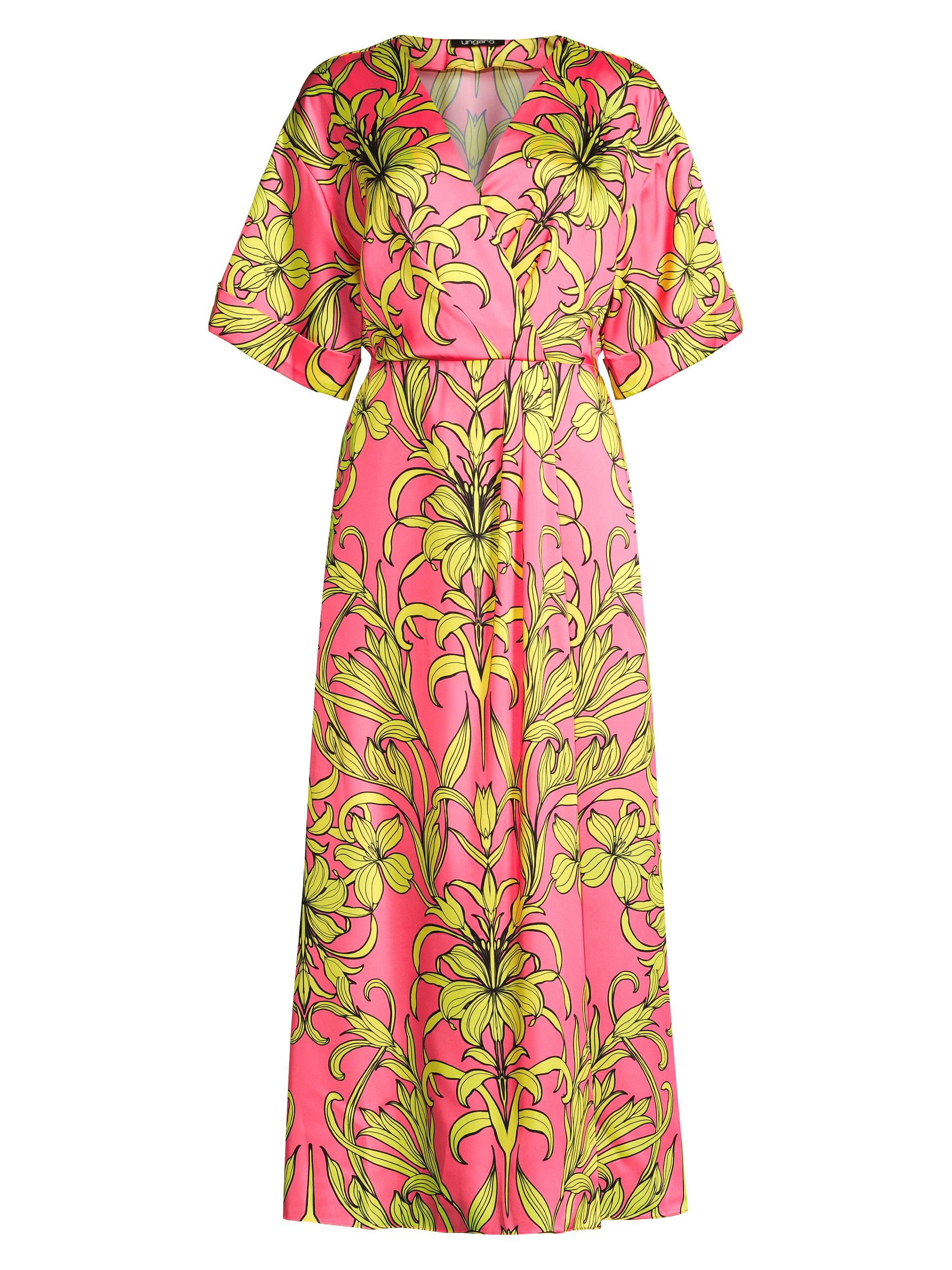 Ungaro Women's Shelby Floral Maxi Dress - Bubble Gum Multi