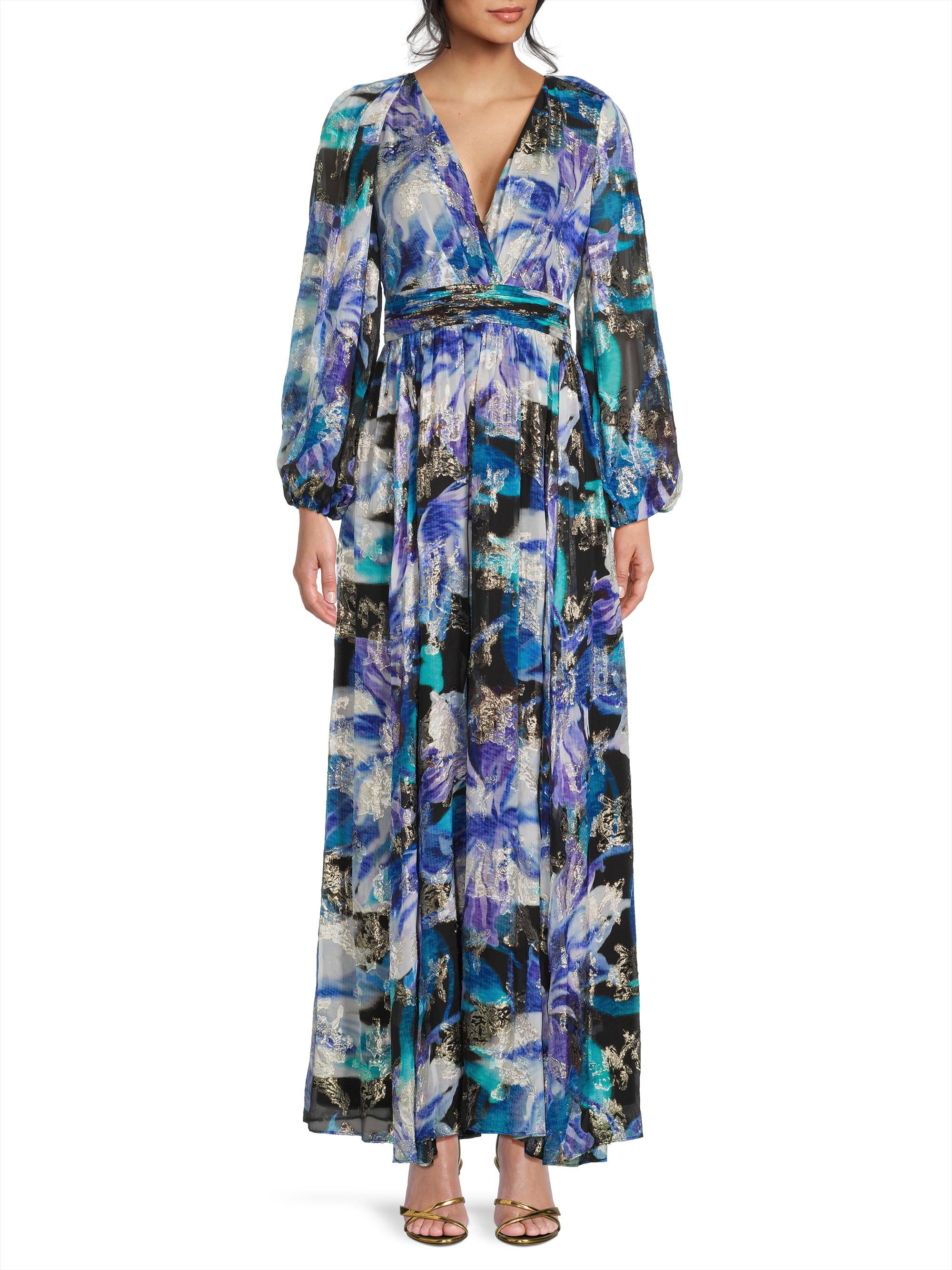 chinese dress ladies The Izzy Satin Maxi Dress – Palomino Ranch Boutique main image 0