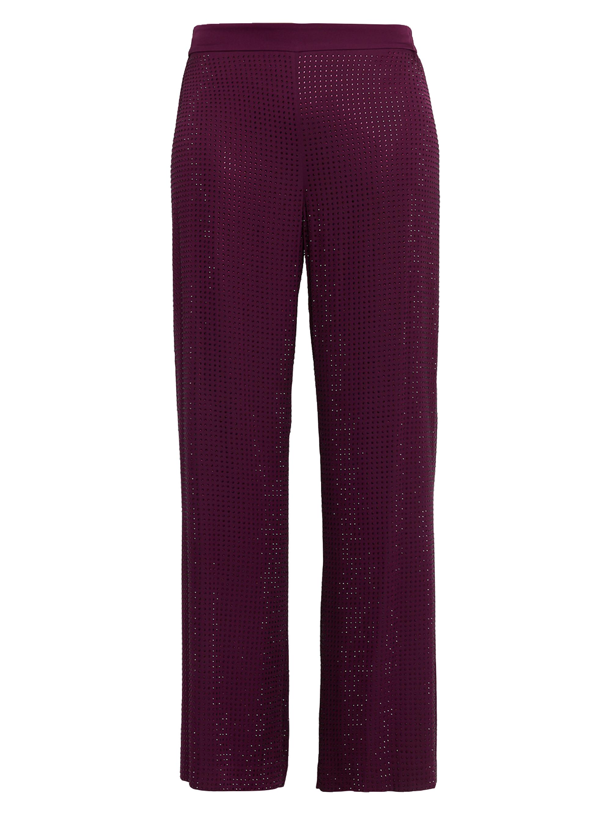 Ungaro Women's Poppi Hotfix Pants - Merlot