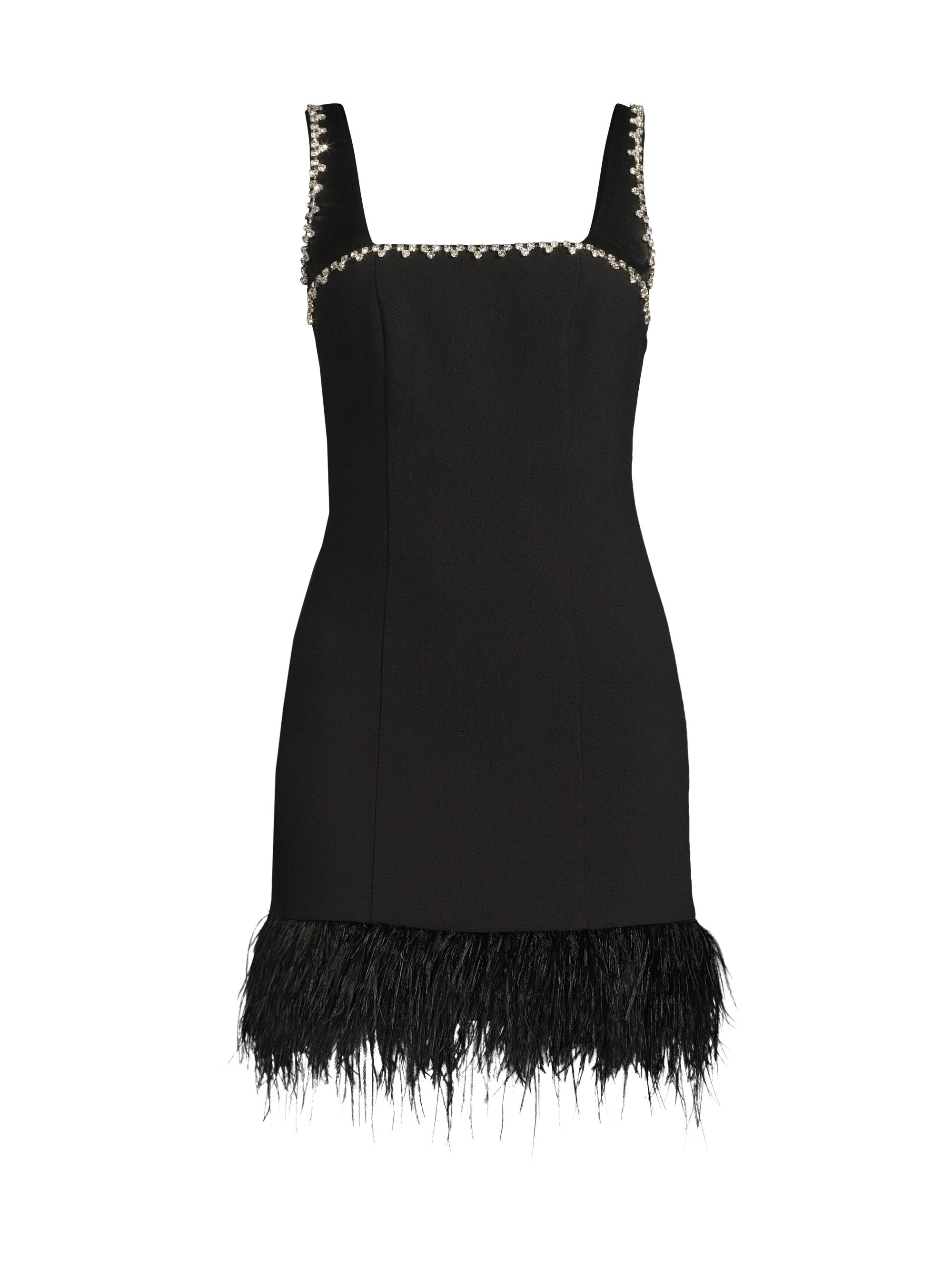 Likely Cami Feather-Hem Minidress | Saks Fifth Avenue