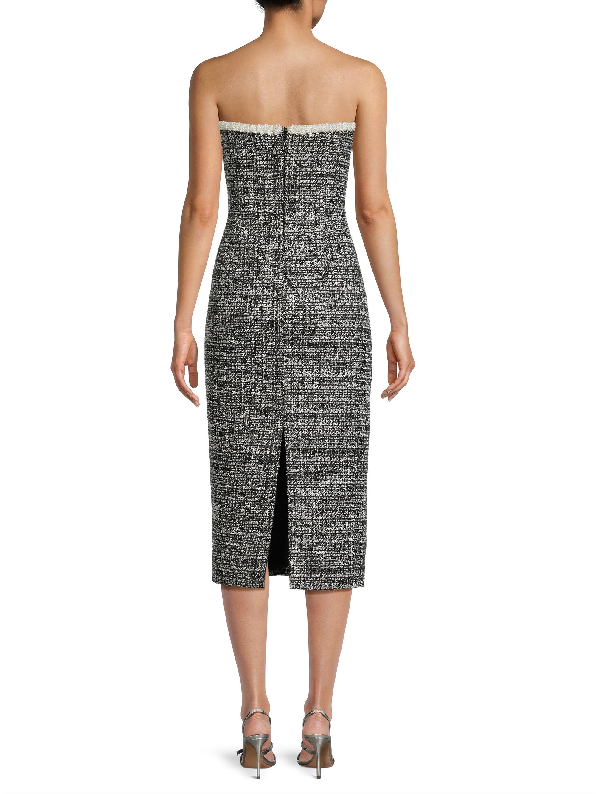Likely Jules Tweed Strapless Dress | Saks Fifth Avenue