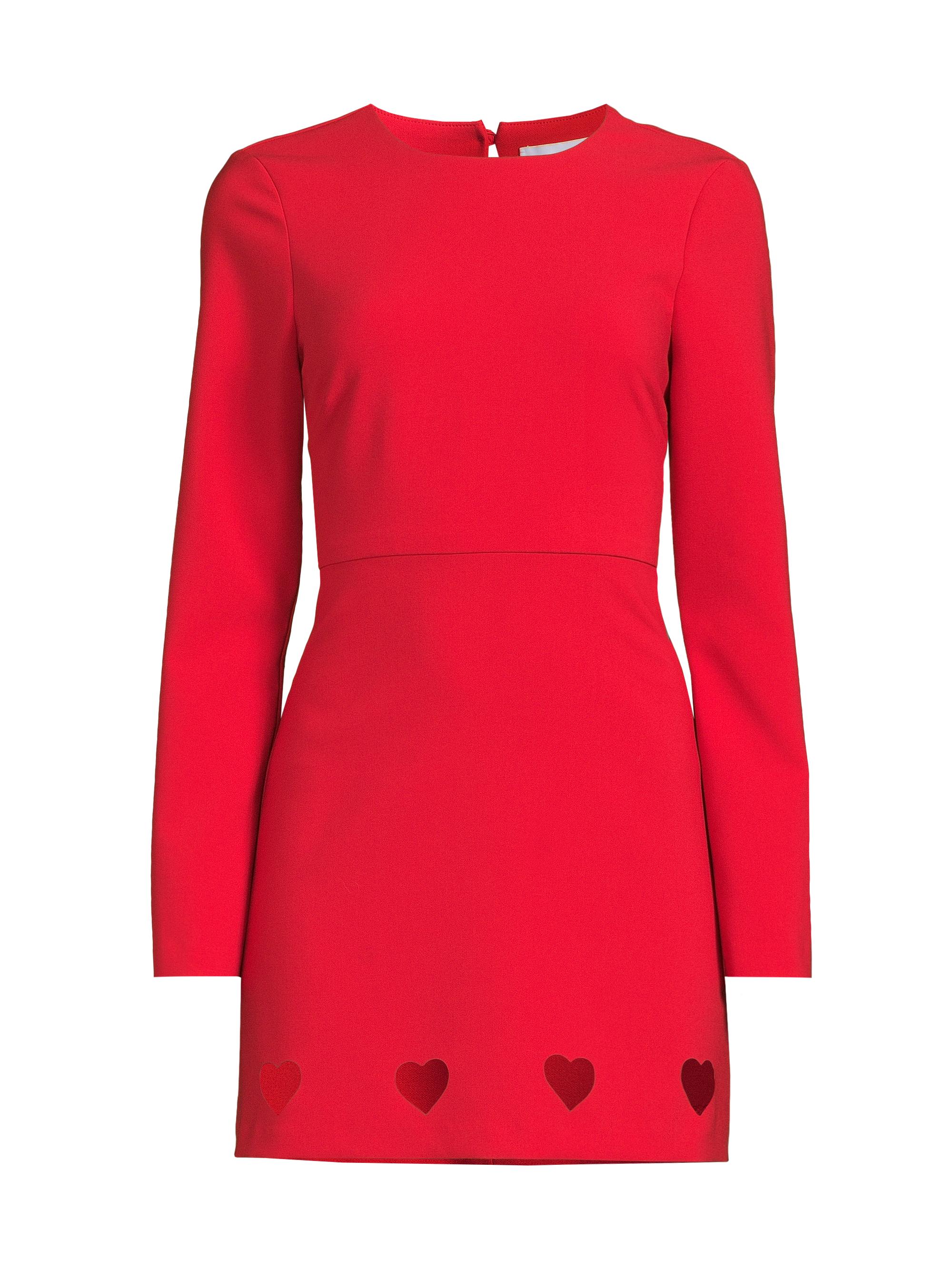 Likely Women's Leva Heart Cut-Out Minidress - Scarlet