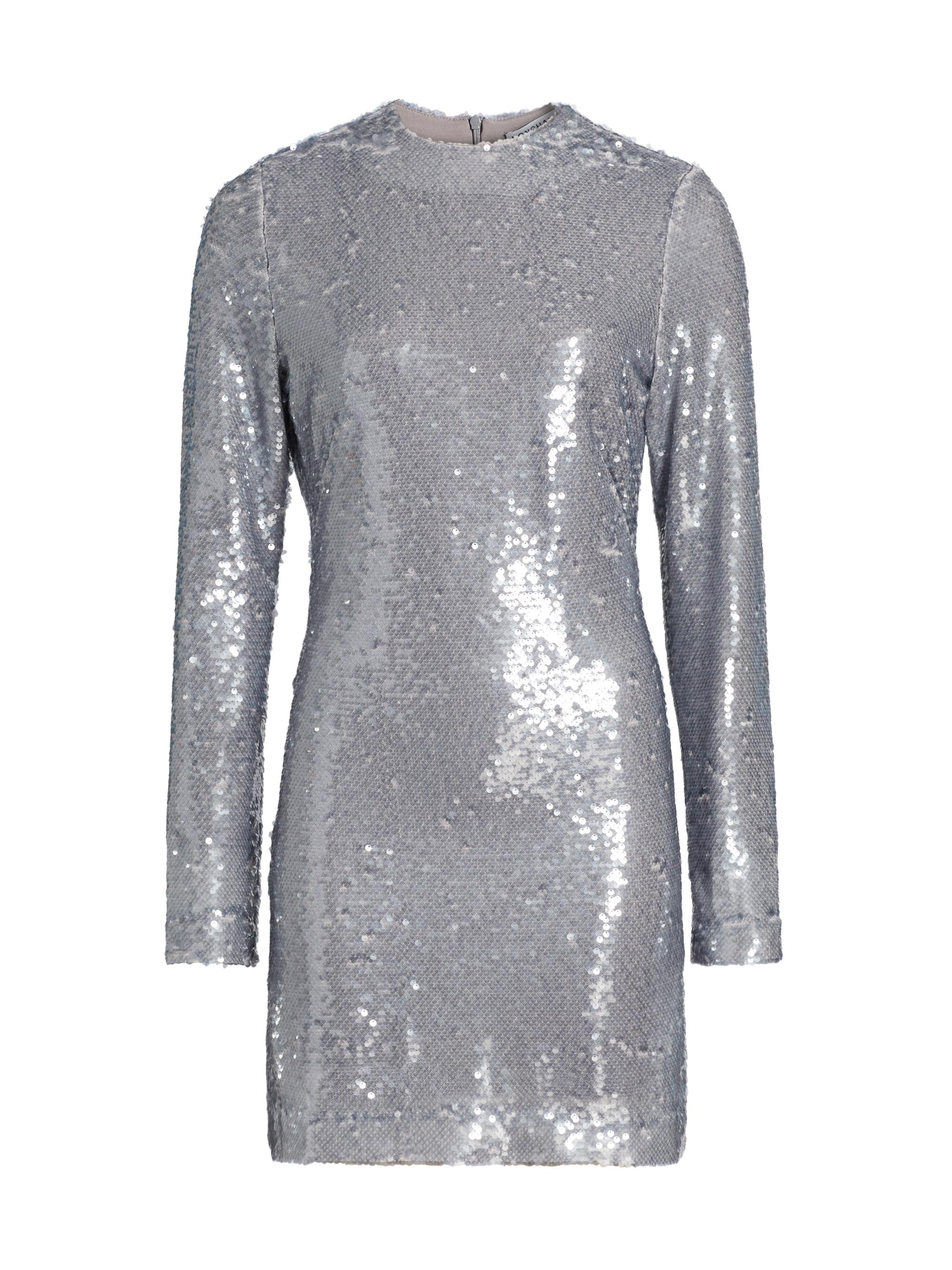 Nonchalant Label Women's Zola Sequined Minidress - Quick Silver