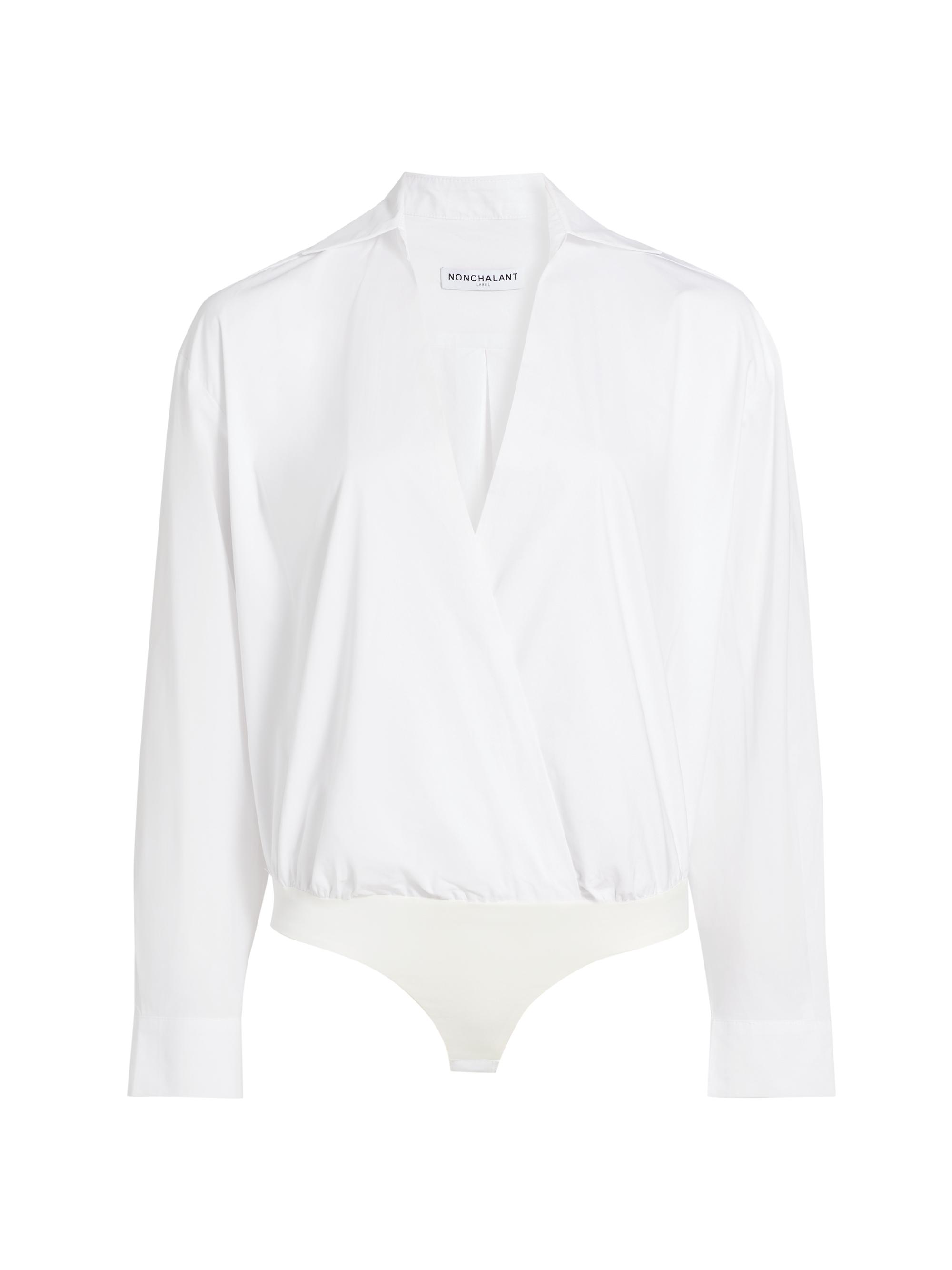 Nonchalant Label Women's Bao Shirtwaist Bodysuit - Winter White