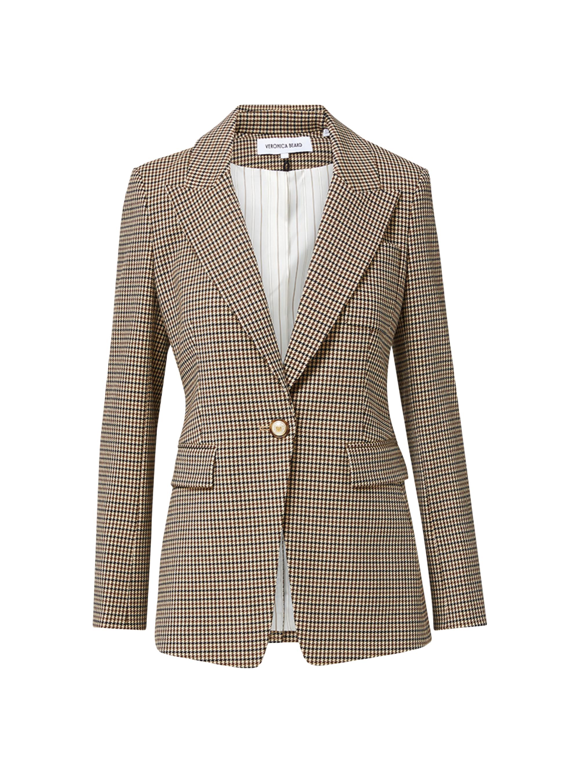 Veronica Beard Women's Livvy Dickey Jacket - Sand Black