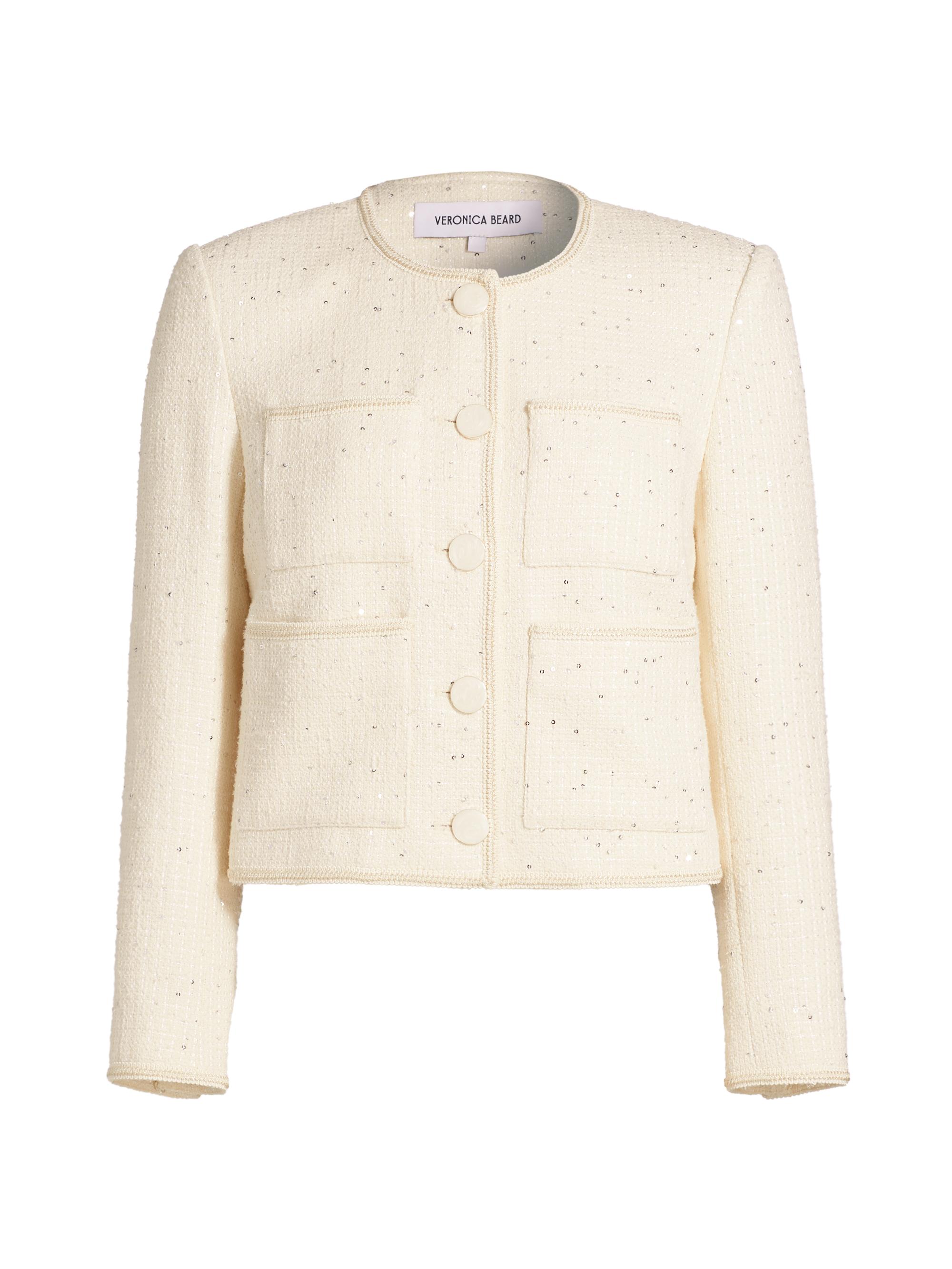 Cinq à Sept Christie Cotton Tweed Jacket | Saks Fifth Avenue