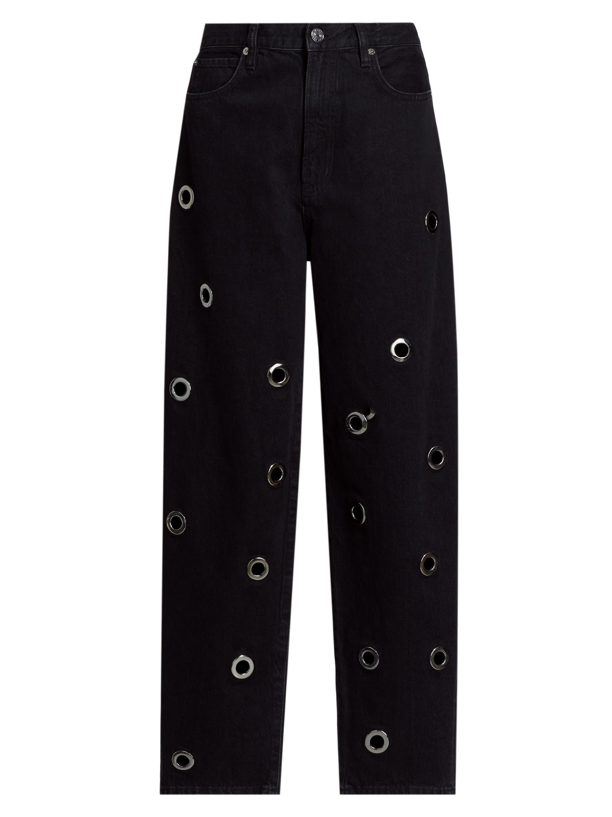 Frame Women's The Narrow Grommet Jeans - Trouble