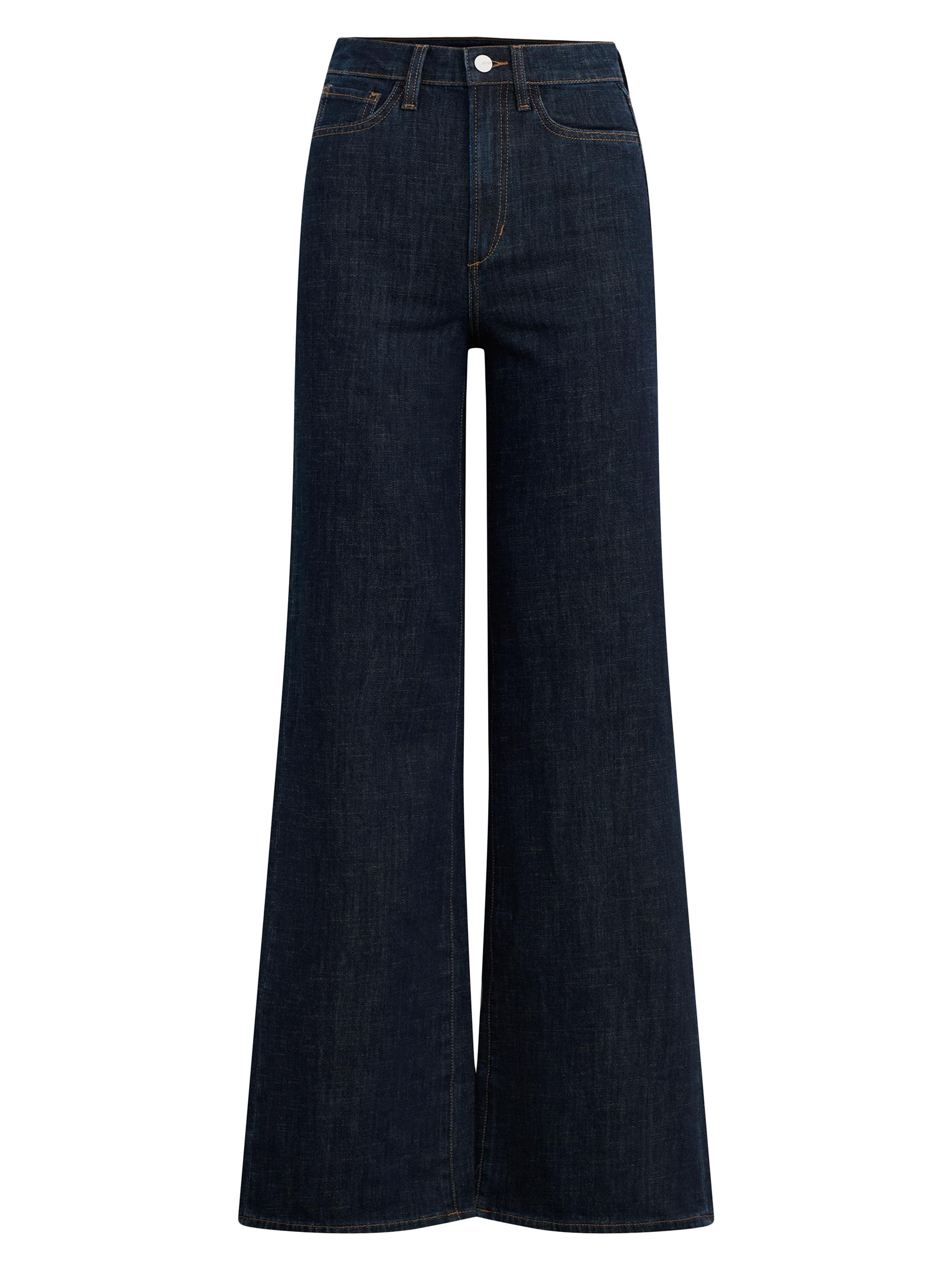 Joe's Jeans The Mia Crystal-Seam High-Rise Wide-Leg Jeans | Saks