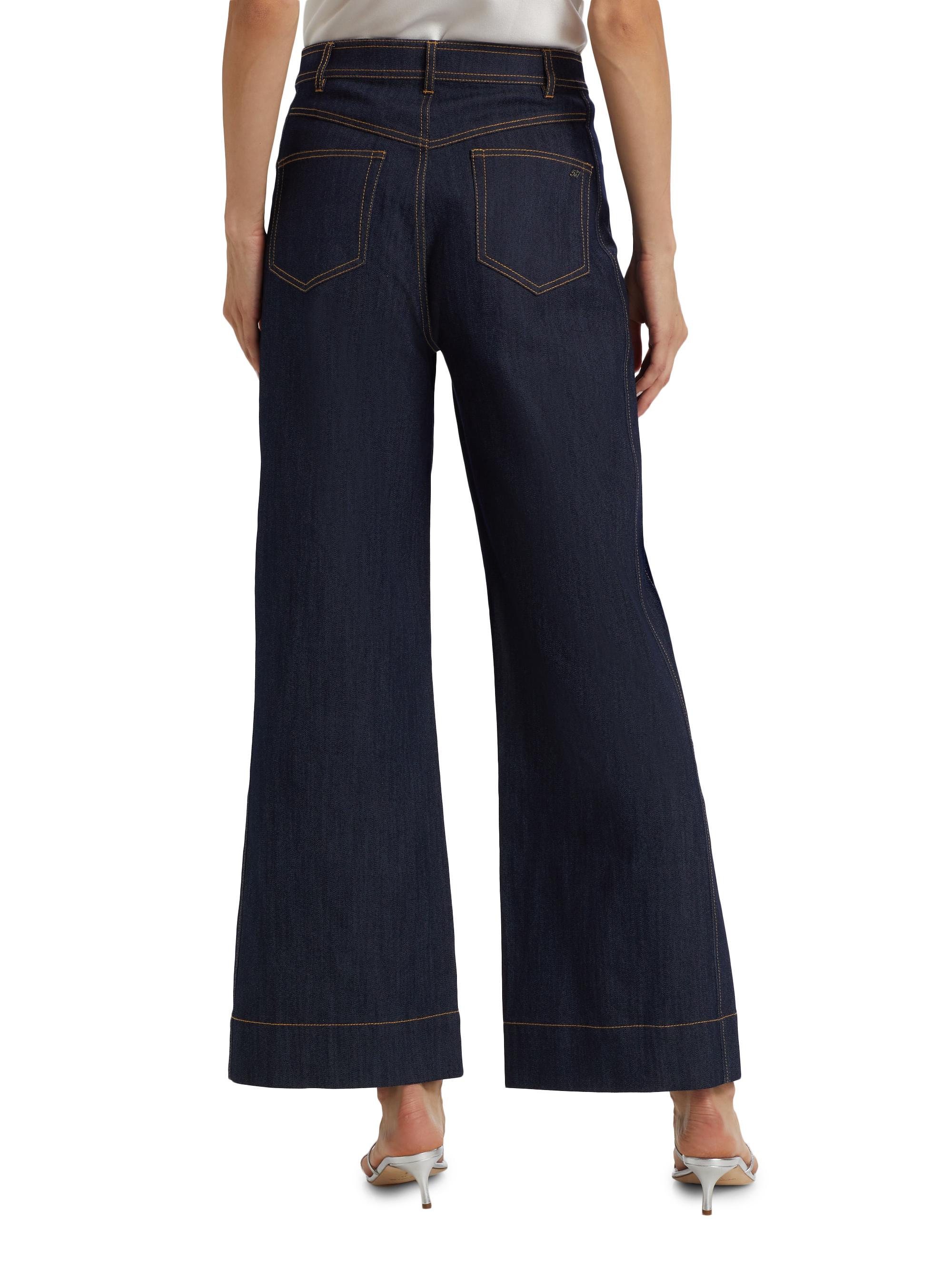 Cinq à Sept Women's Betsy Stretch-Denim Flare Jeans - Indigo | Thumbnail 5