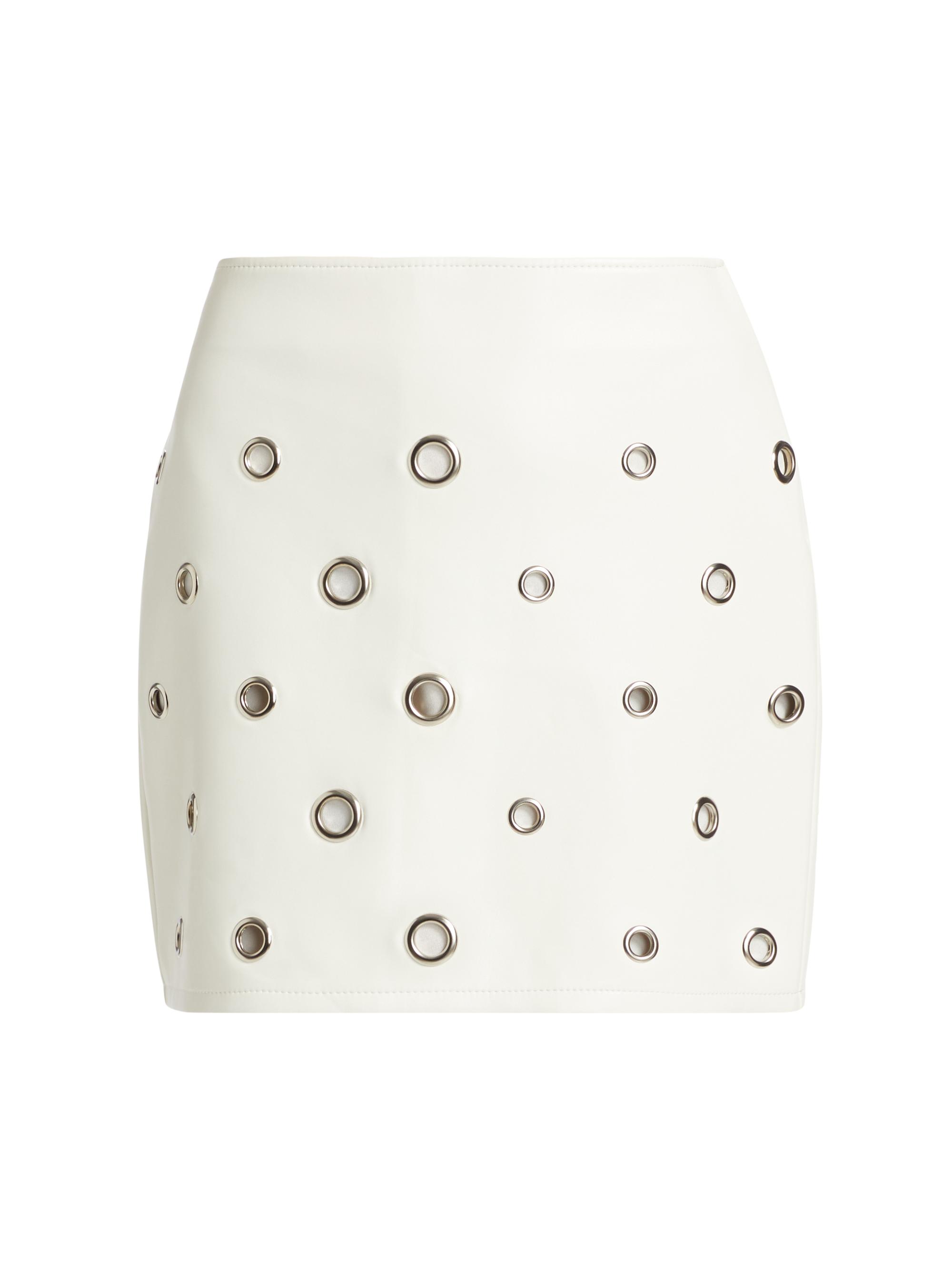 Cinq à Sept Harriet Faux-Leather Miniskirt | Saks Fifth Avenue