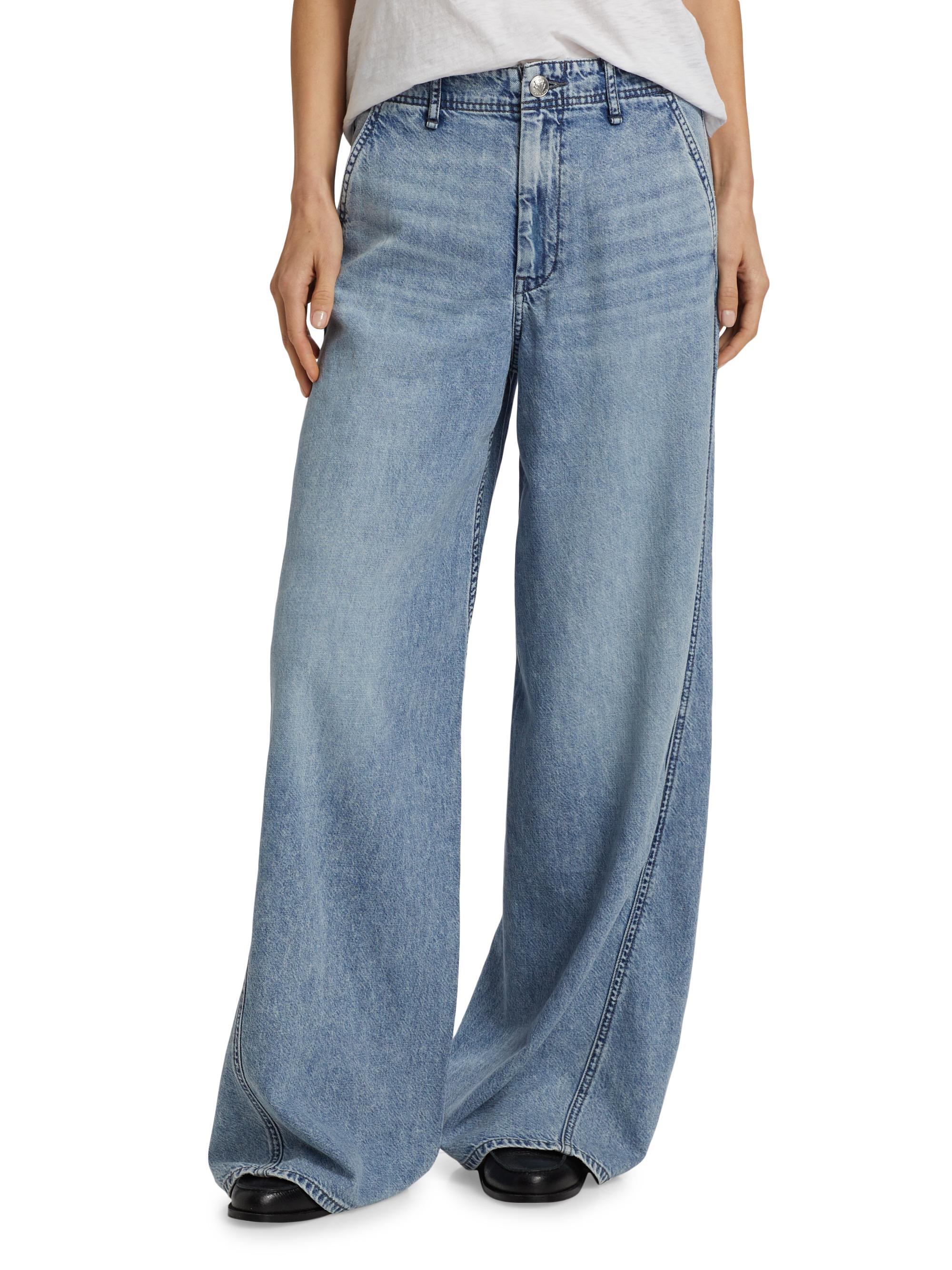 Sofie Featherweight Wide-Leg Jeans