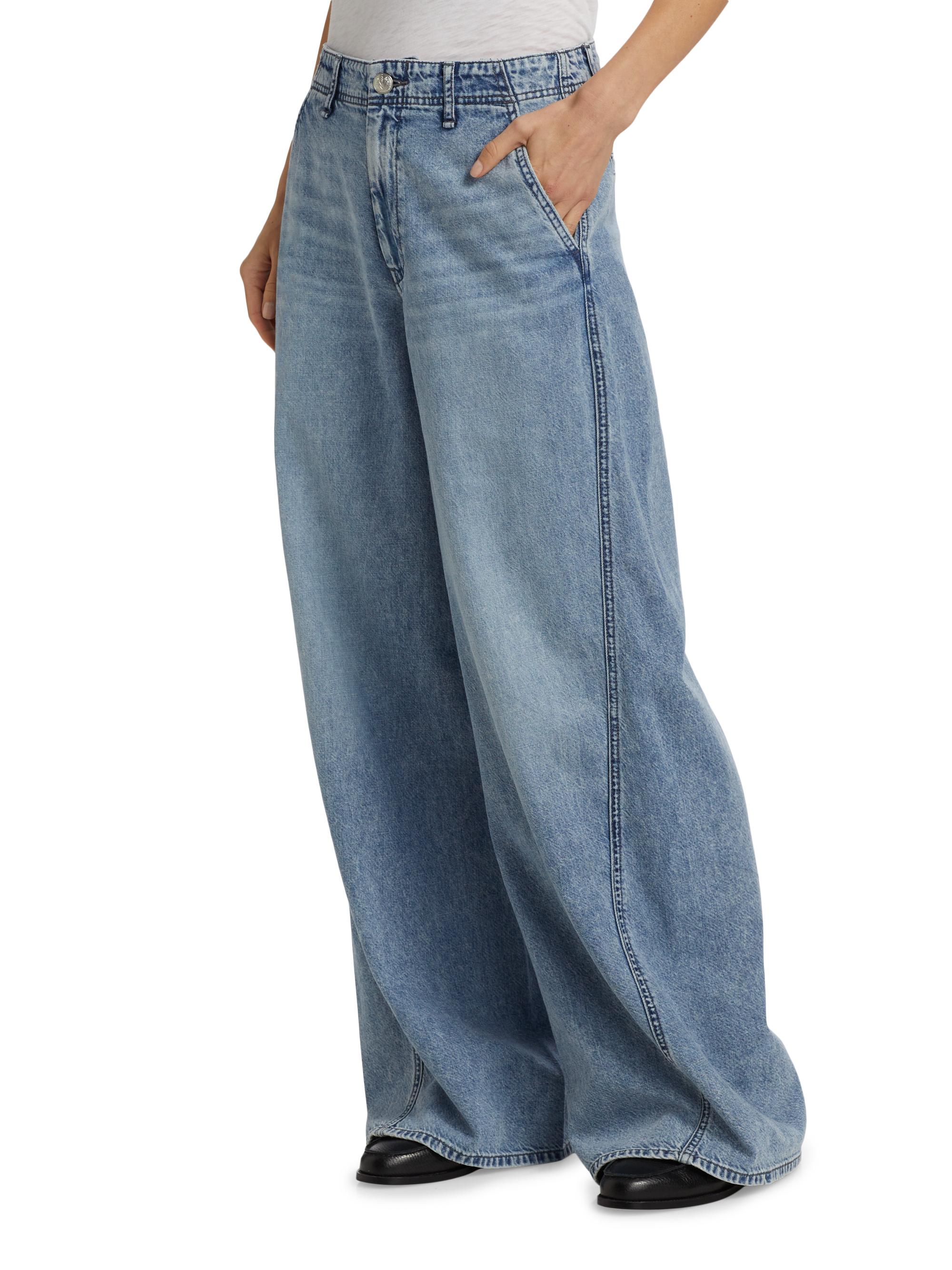 Sofie Featherweight Wide-Leg Jeans