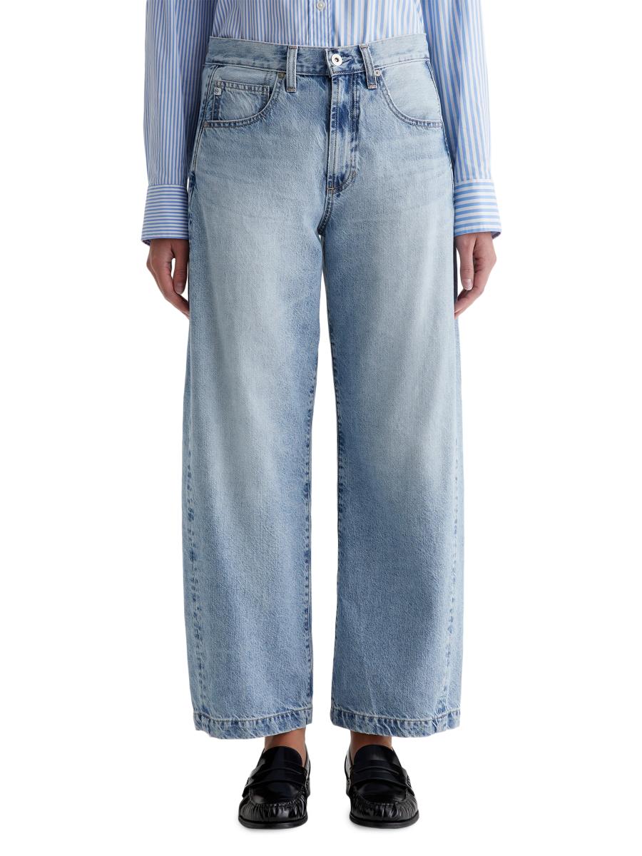AG Jeans Hattie High-Rise Wide-Leg Jeans | Saks Fifth Avenue