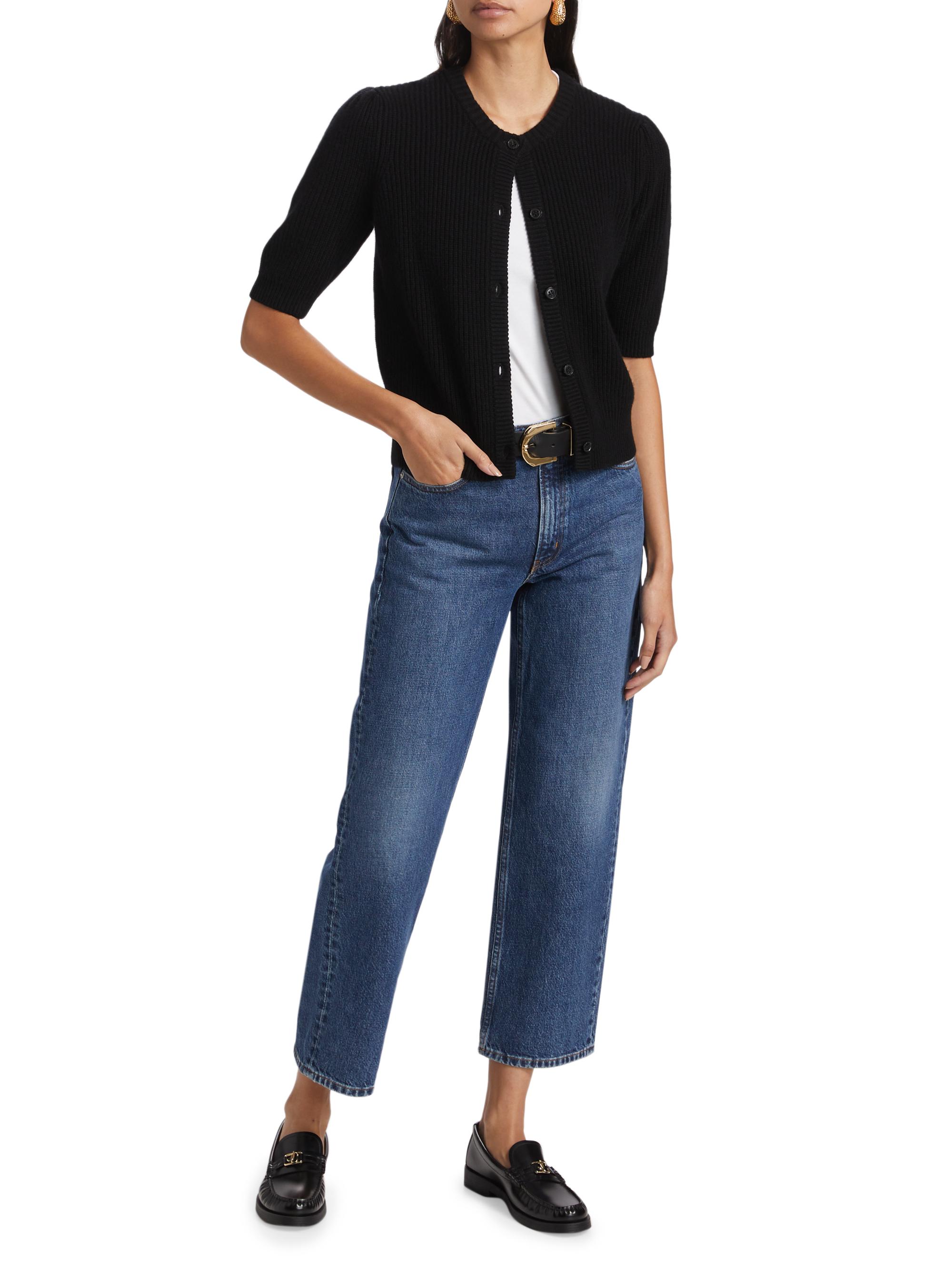 Frame The Hang Cropped Jeans | Saks Fifth Avenue