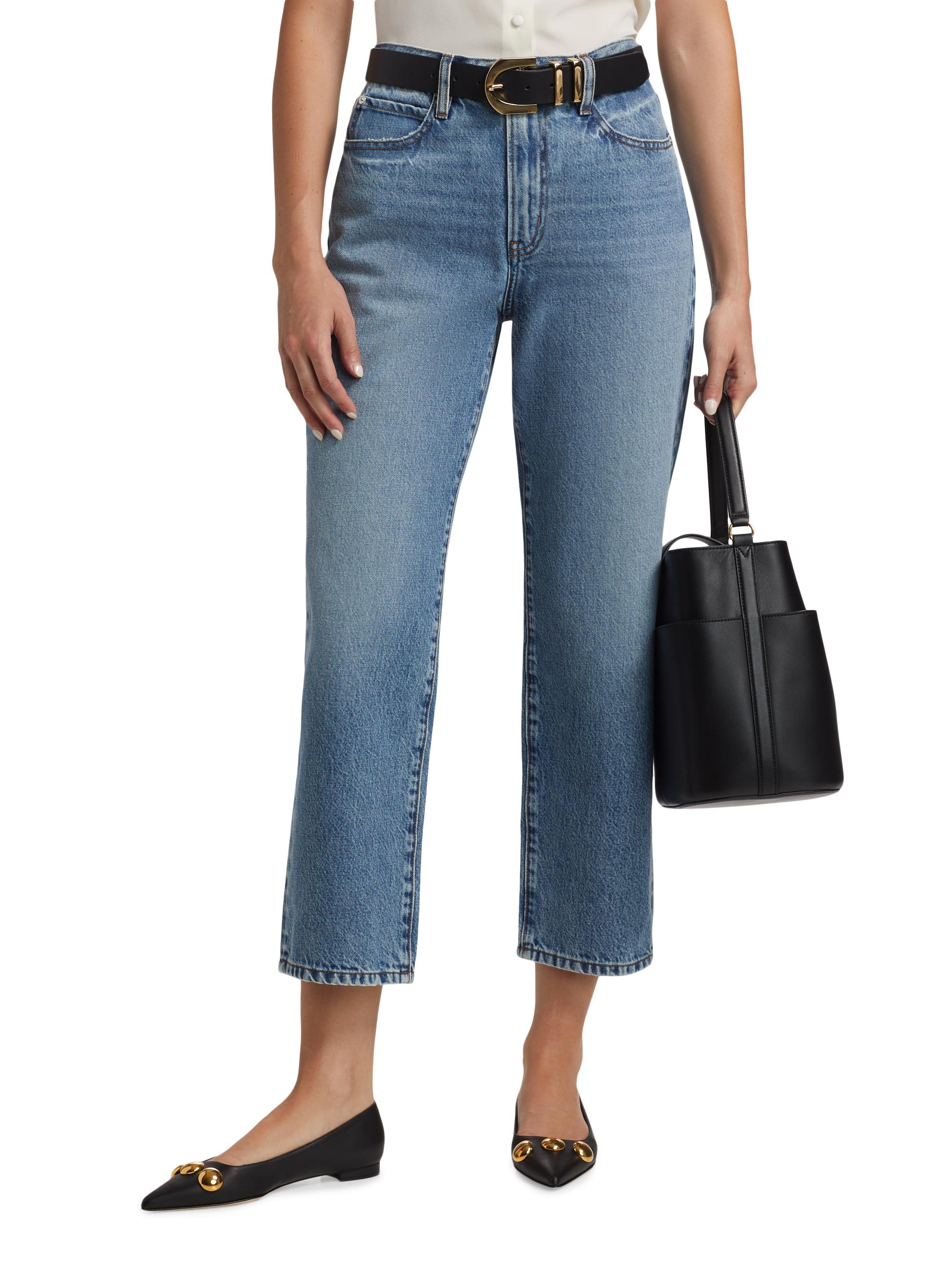FRAME The Hang ​Cropped Jeans | Saks Fifth Avenue