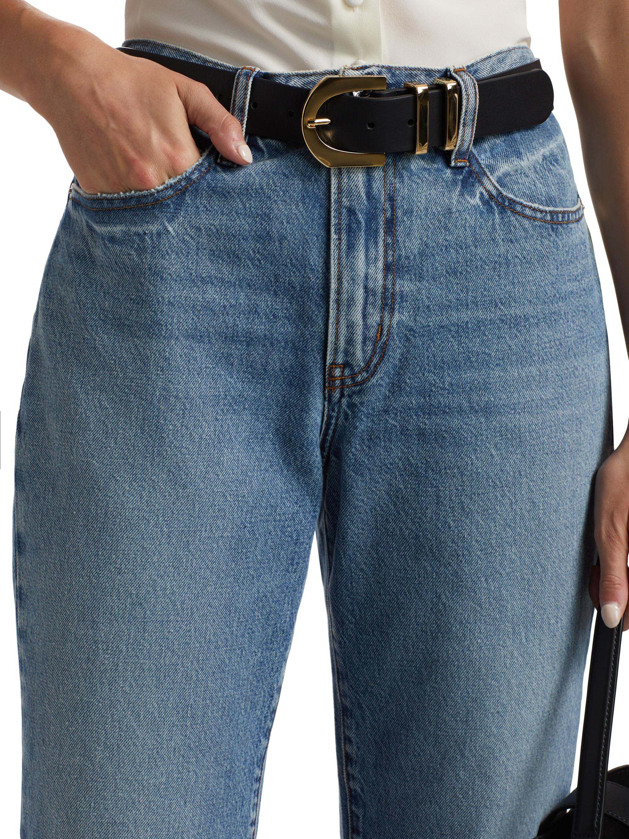 FRAME The Hang ​Cropped Jeans | Saks Fifth Avenue