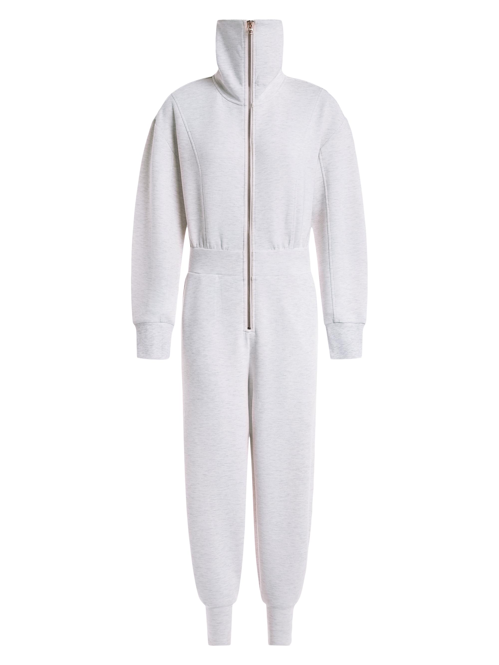 Varley Women's Lydia Knit Half-Zip Jumpsuit -  Marl