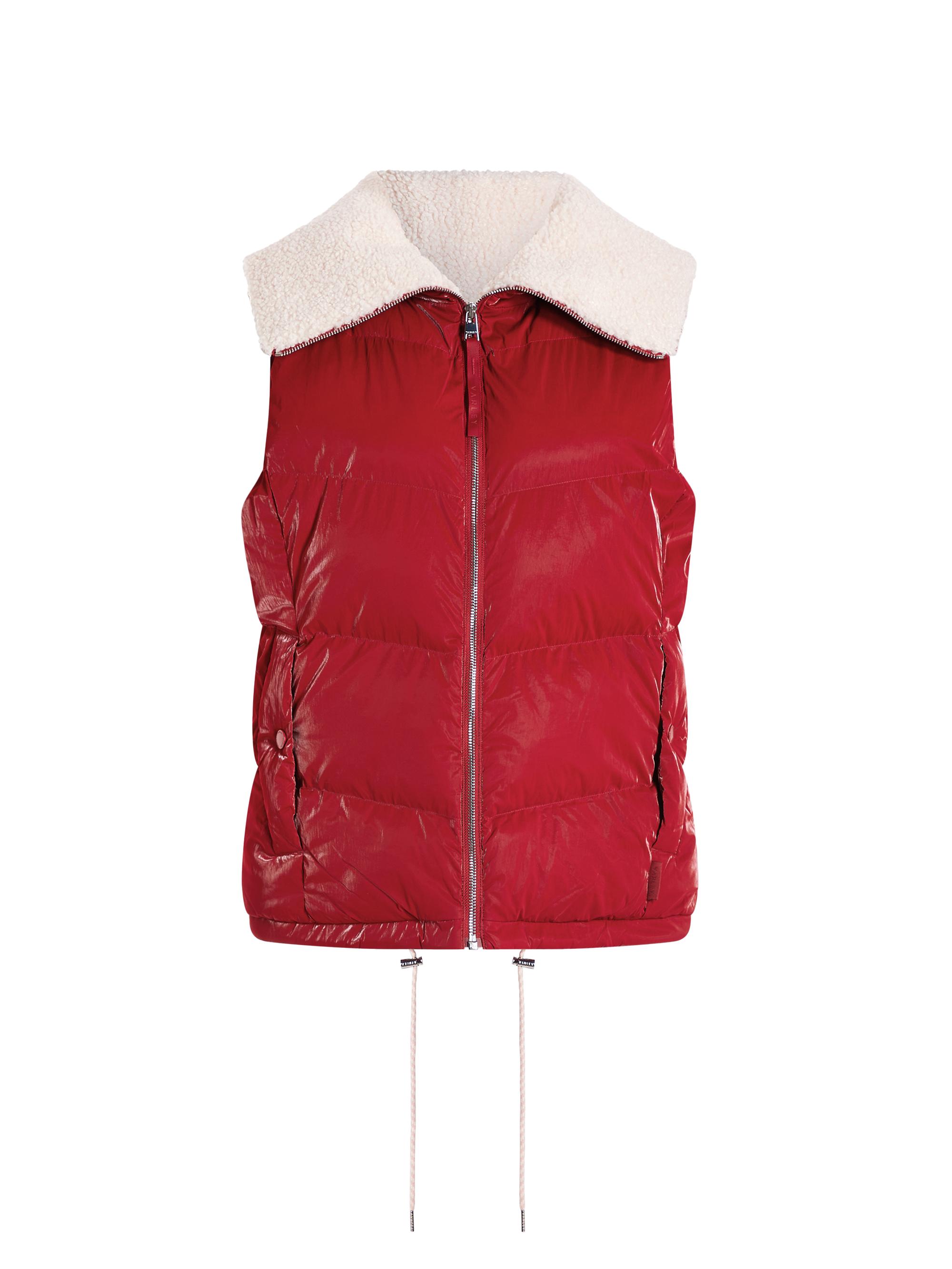 Varley Women's Brock Puffer Gilet - Red Dahlia