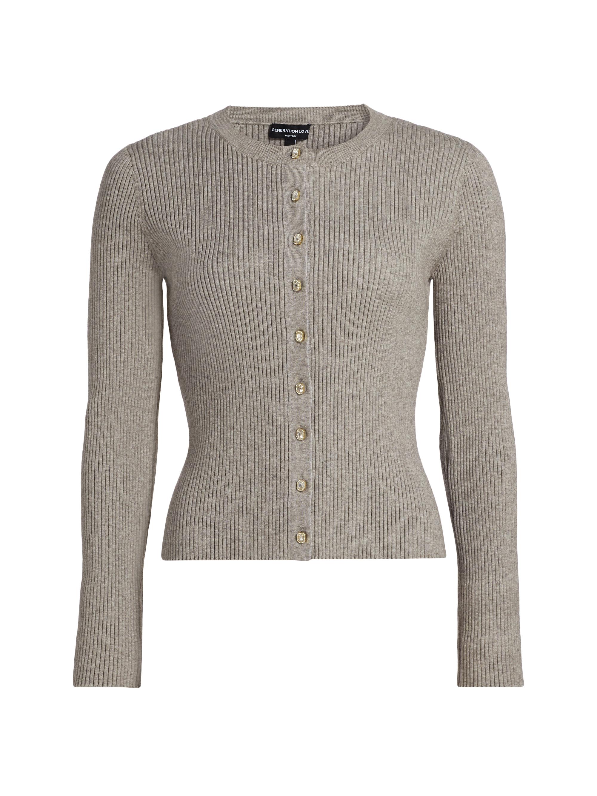 Generation Love Carter Rib-Knit Cardigan | Saks Fifth Avenue