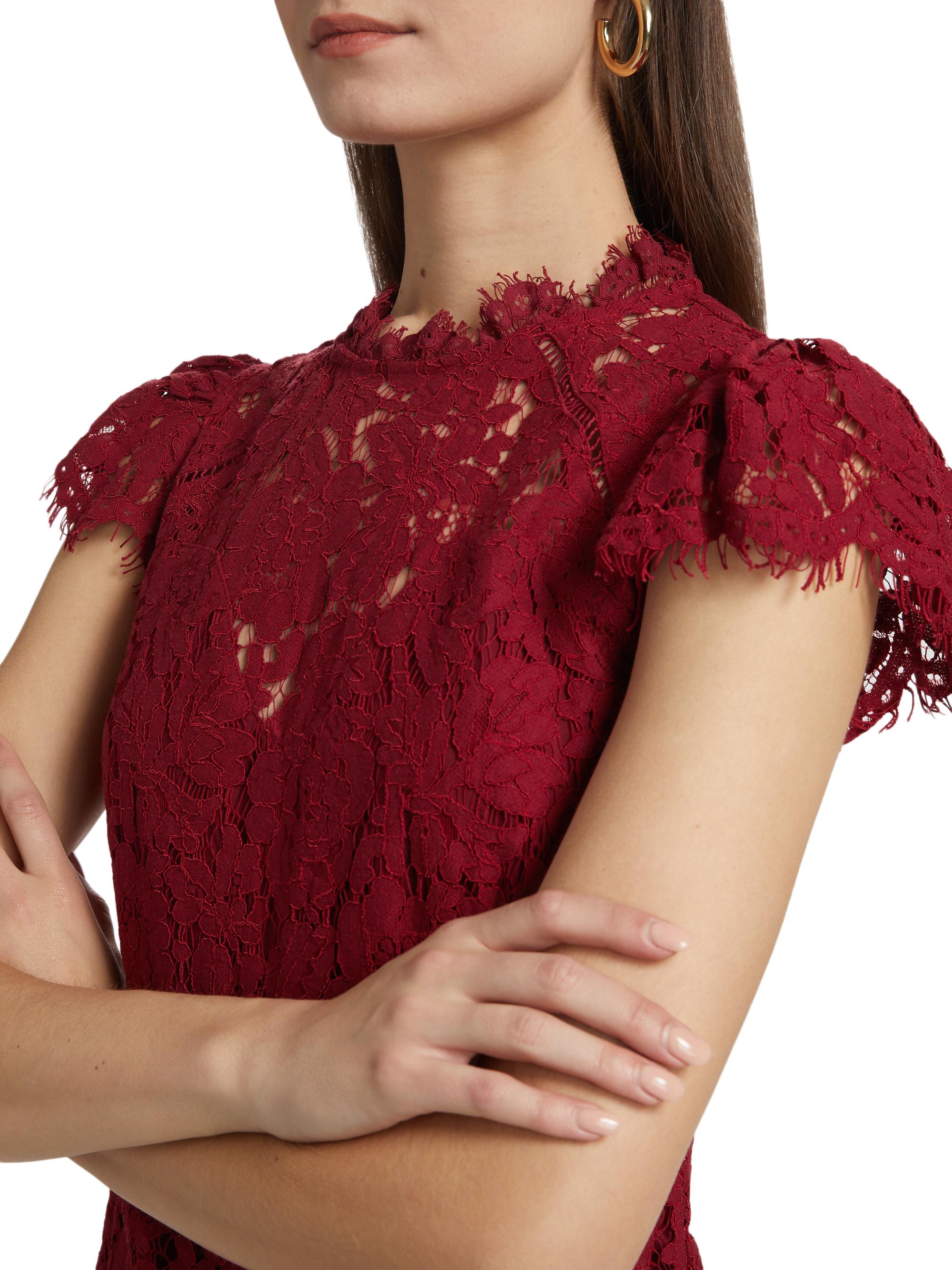 Generation Love Ambrose Cotton-Blend Lace Top | Saks Fifth Avenue