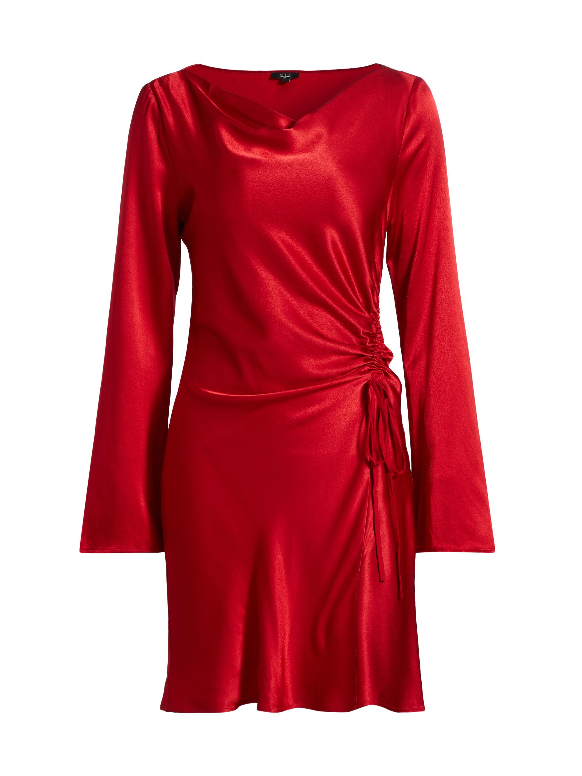 Rails Women's Alessandra Satin Minidress - Scarlet