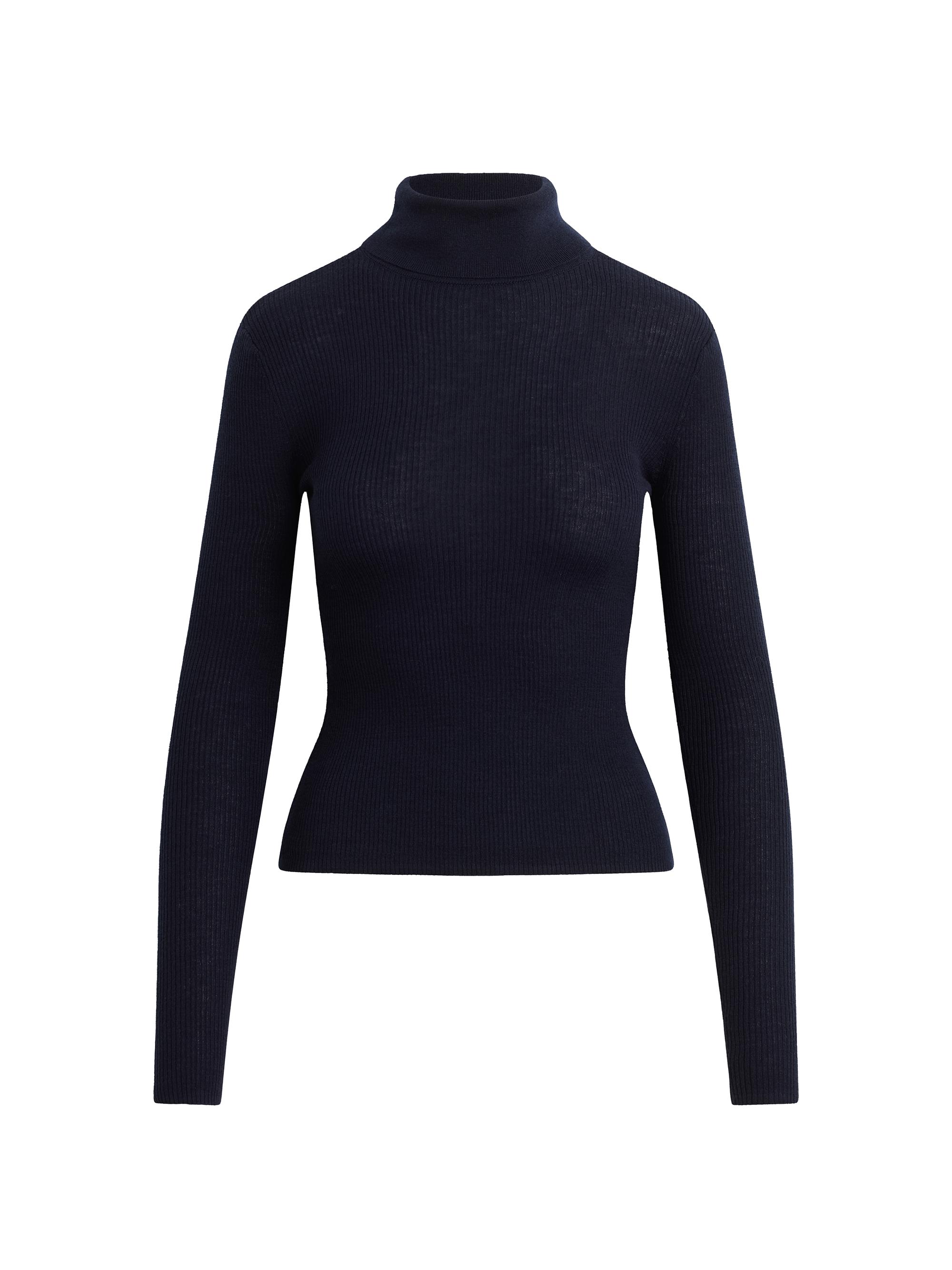 Saks Fifth Avenue Rib-Knit Mock Turtleneck Top | Saks Fifth