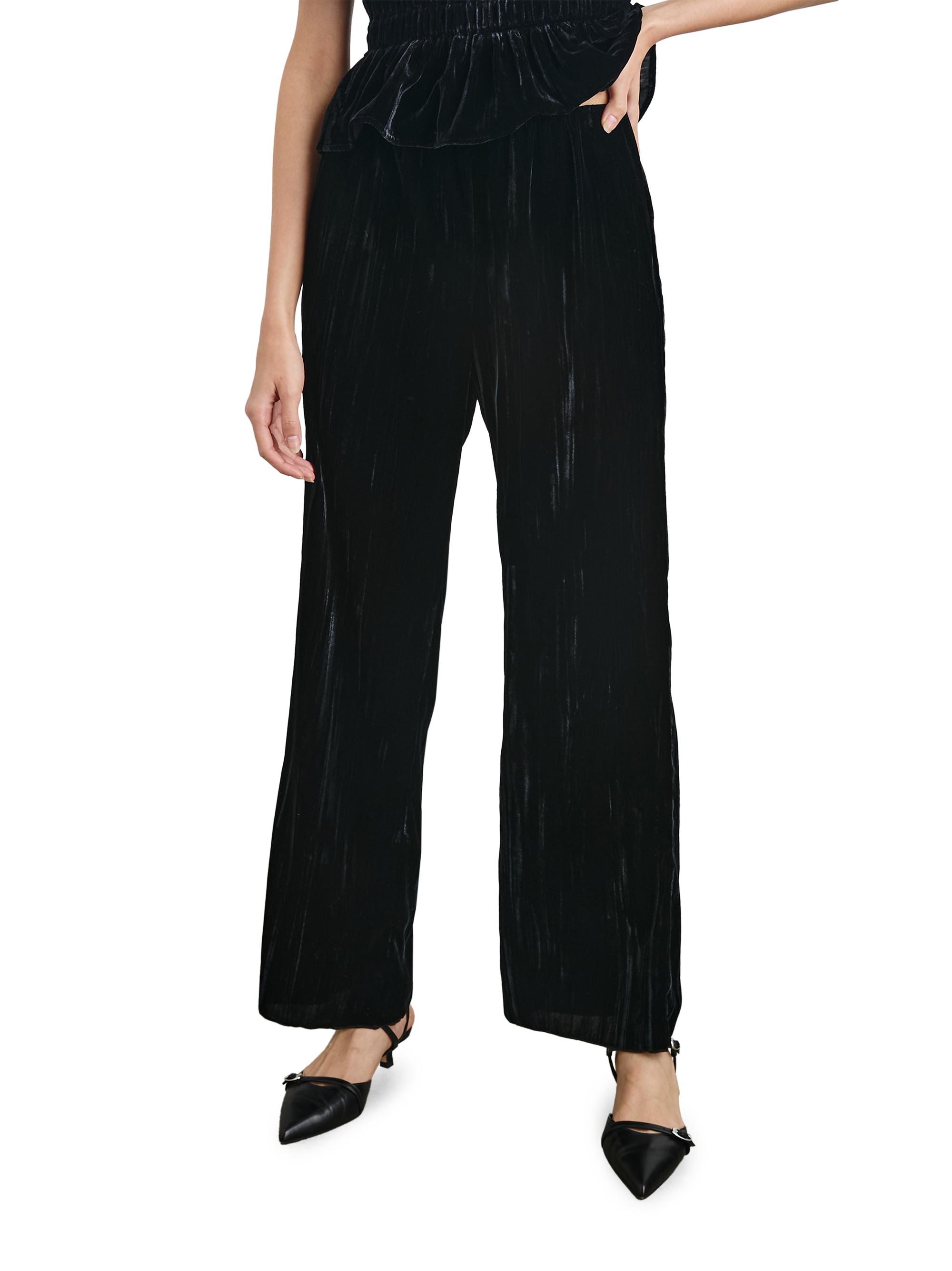 Rails Brissa Crinkled Velvet Pants | Saks Fifth Avenue