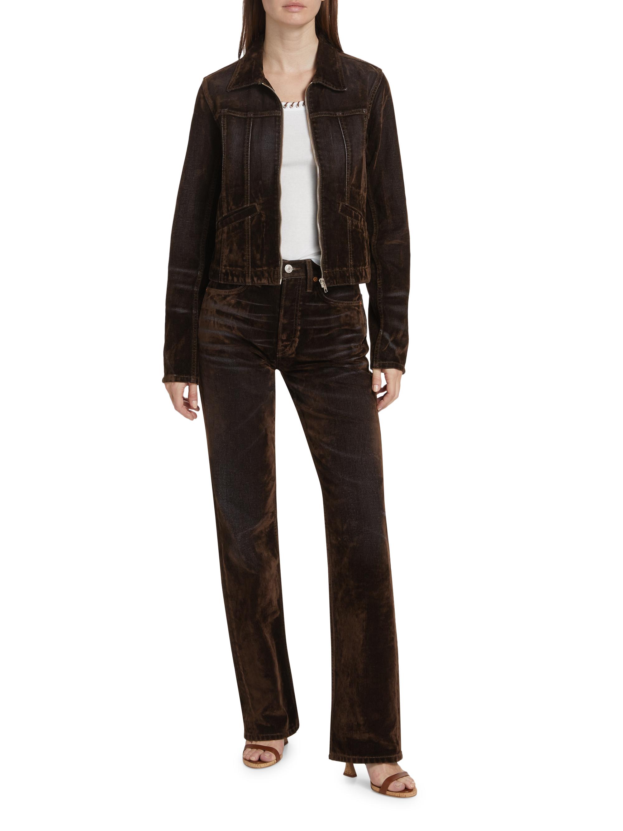 Re/done 90s High-Rise Loose Straight-Leg Jeans | Saks Fifth Avenue