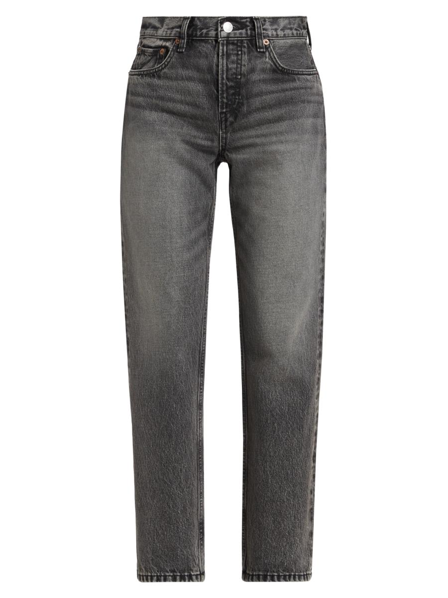 [Drawer×RE/DONE]5P pants RE/DONE Jeans | High Rise Stove Pipe in Medium Vain Wash