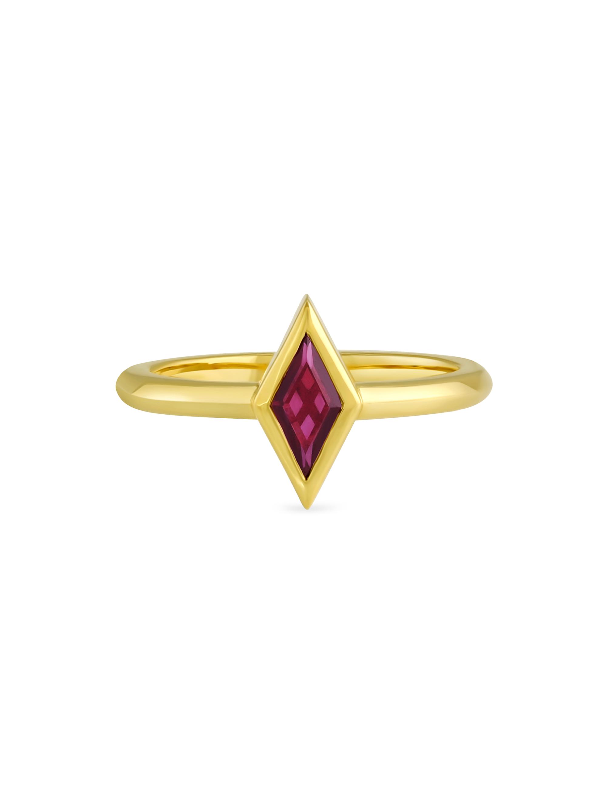 Mazahri Women's Tillya Tepe Zan 18K Yellow Gold & Ruby Ring - Ruby