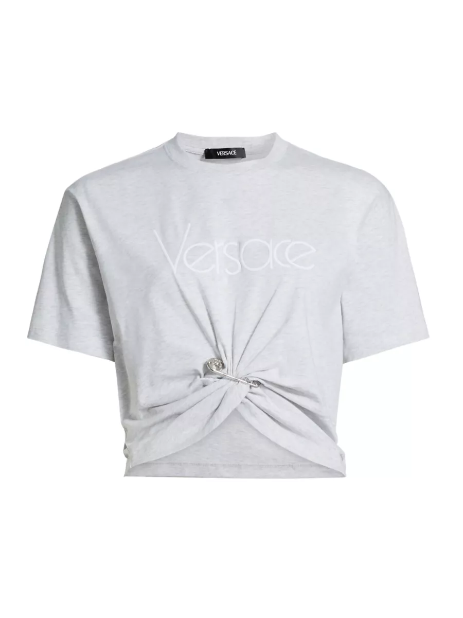 Shop Versace Twist Logo T-Shirt | Saks Fifth Avenue