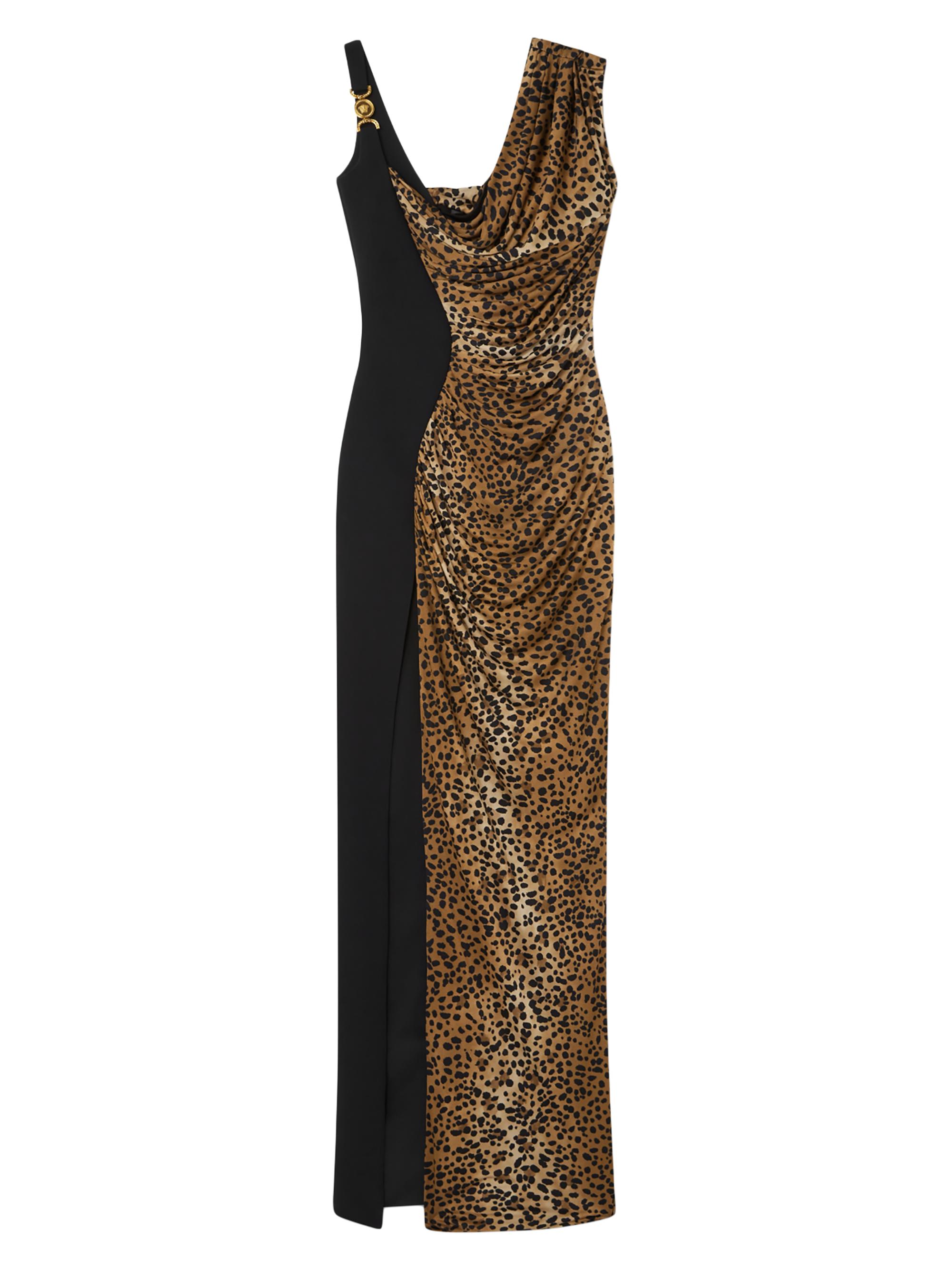 Versace Women's Medusa'95 Jersey Gown - Natural Black