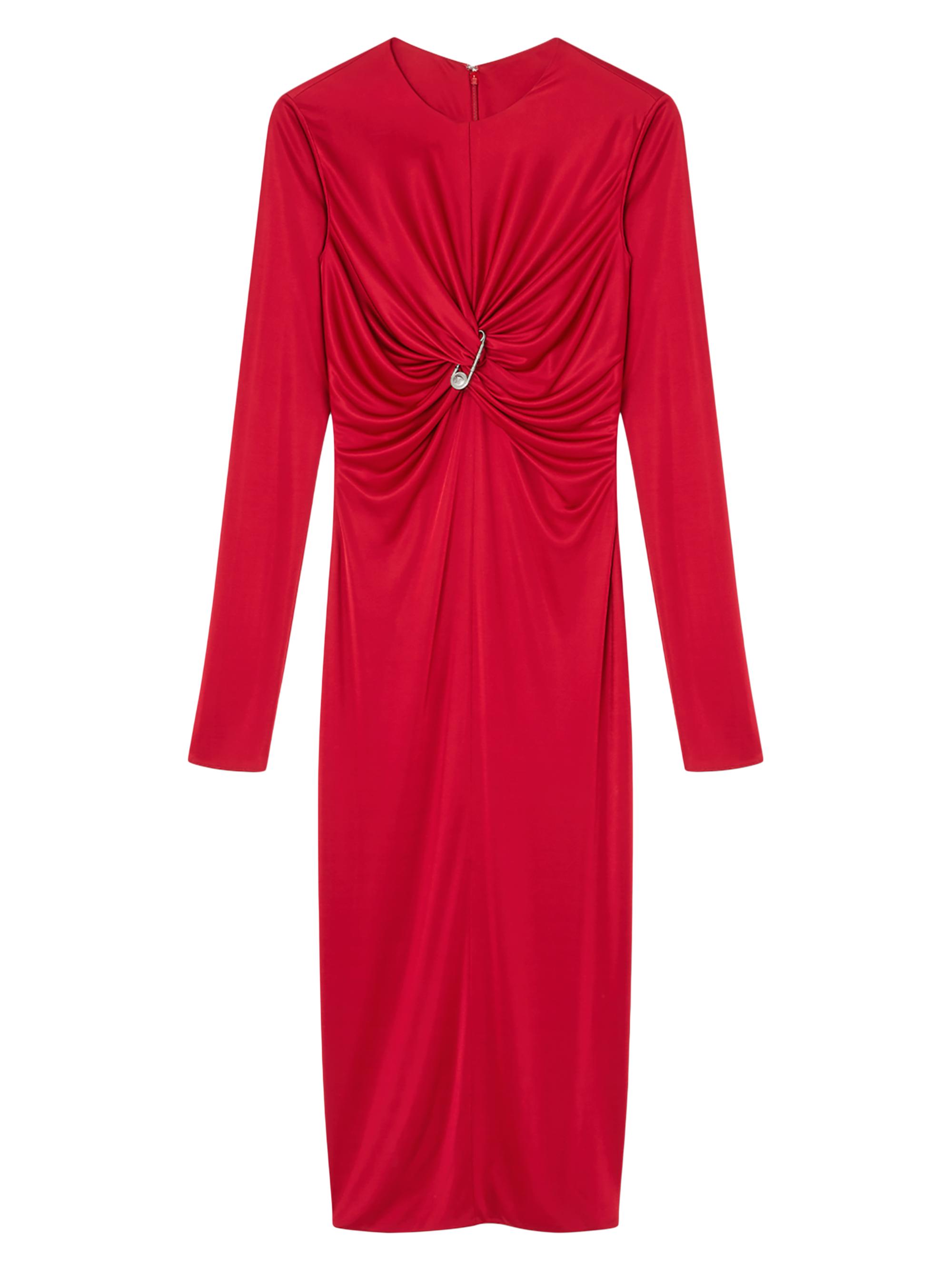 Versace Viscose Liquid Jersey Midi-Dress | Saks Fifth Avenue