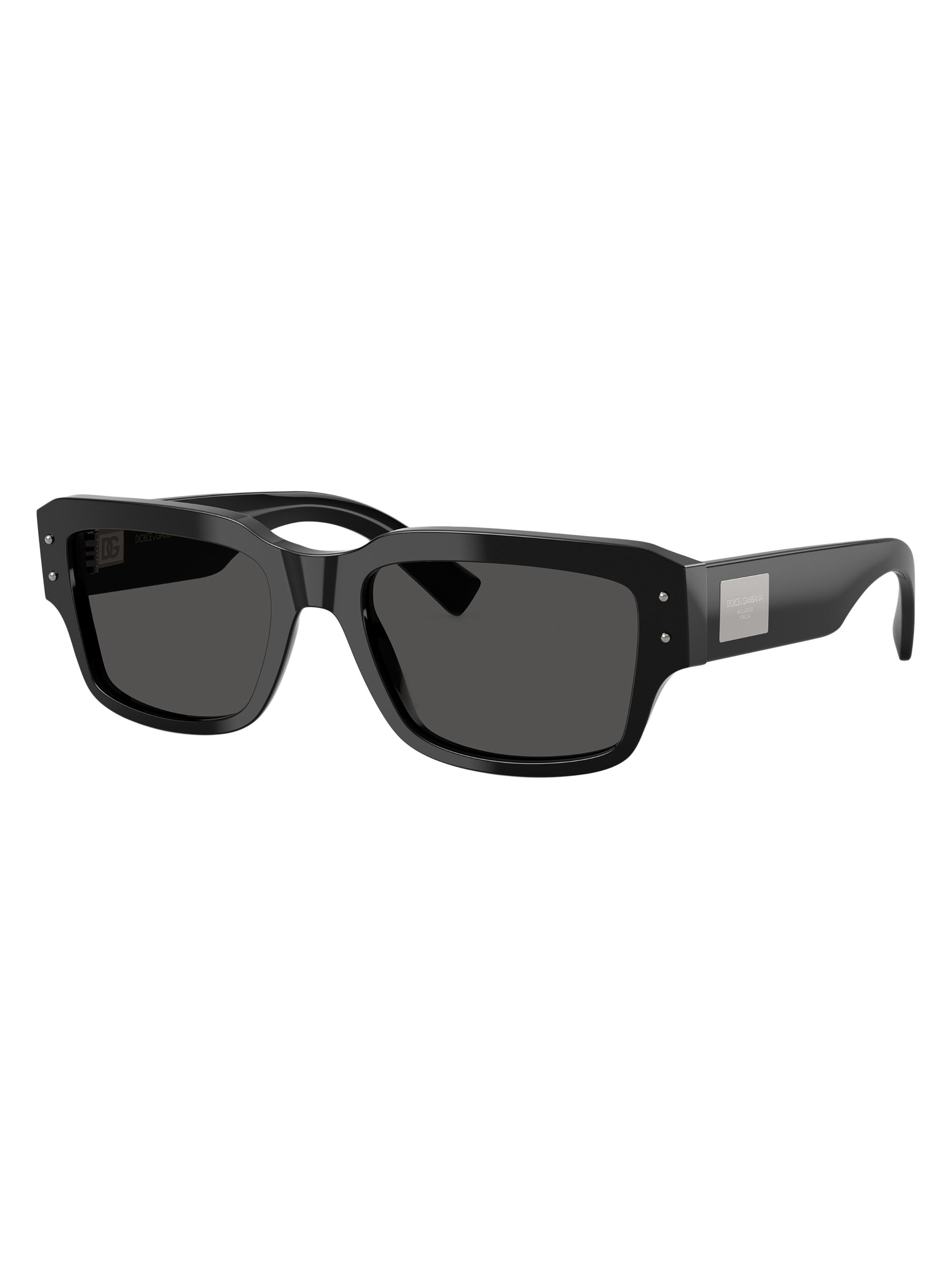 Dolce & Gabbana Men's 54MM Square Sunglasses - Black