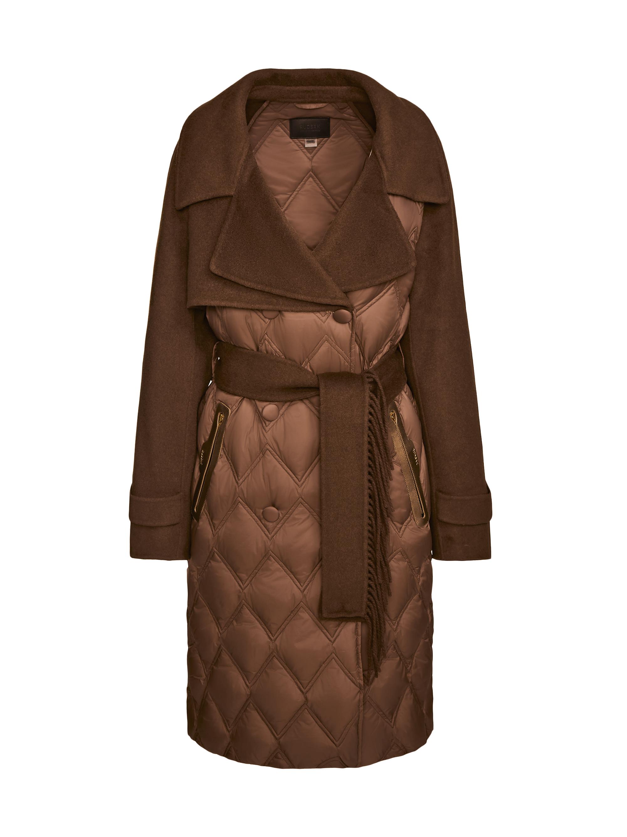 Rudsak Zoe Quilted Double-Breasted Trench Coat | Saks Fifth Avenue