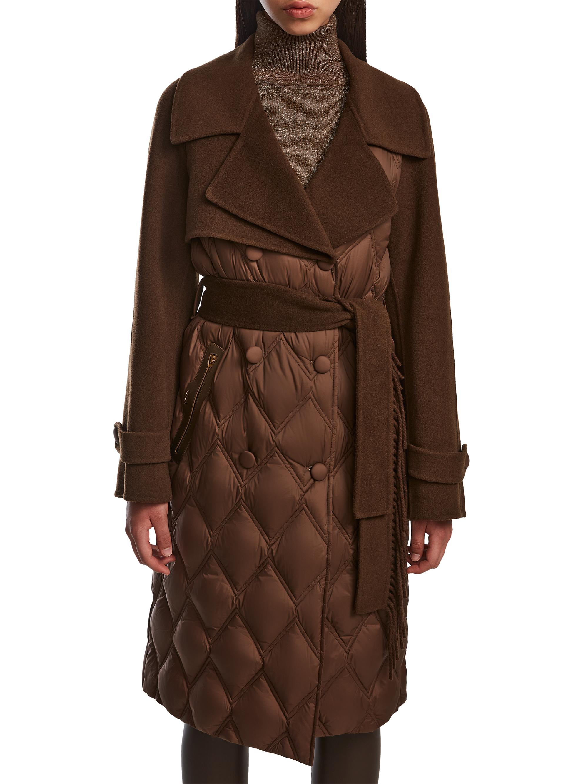 Rudsak Zoe Quilted Double-Breasted Trench Coat | Saks Fifth Avenue