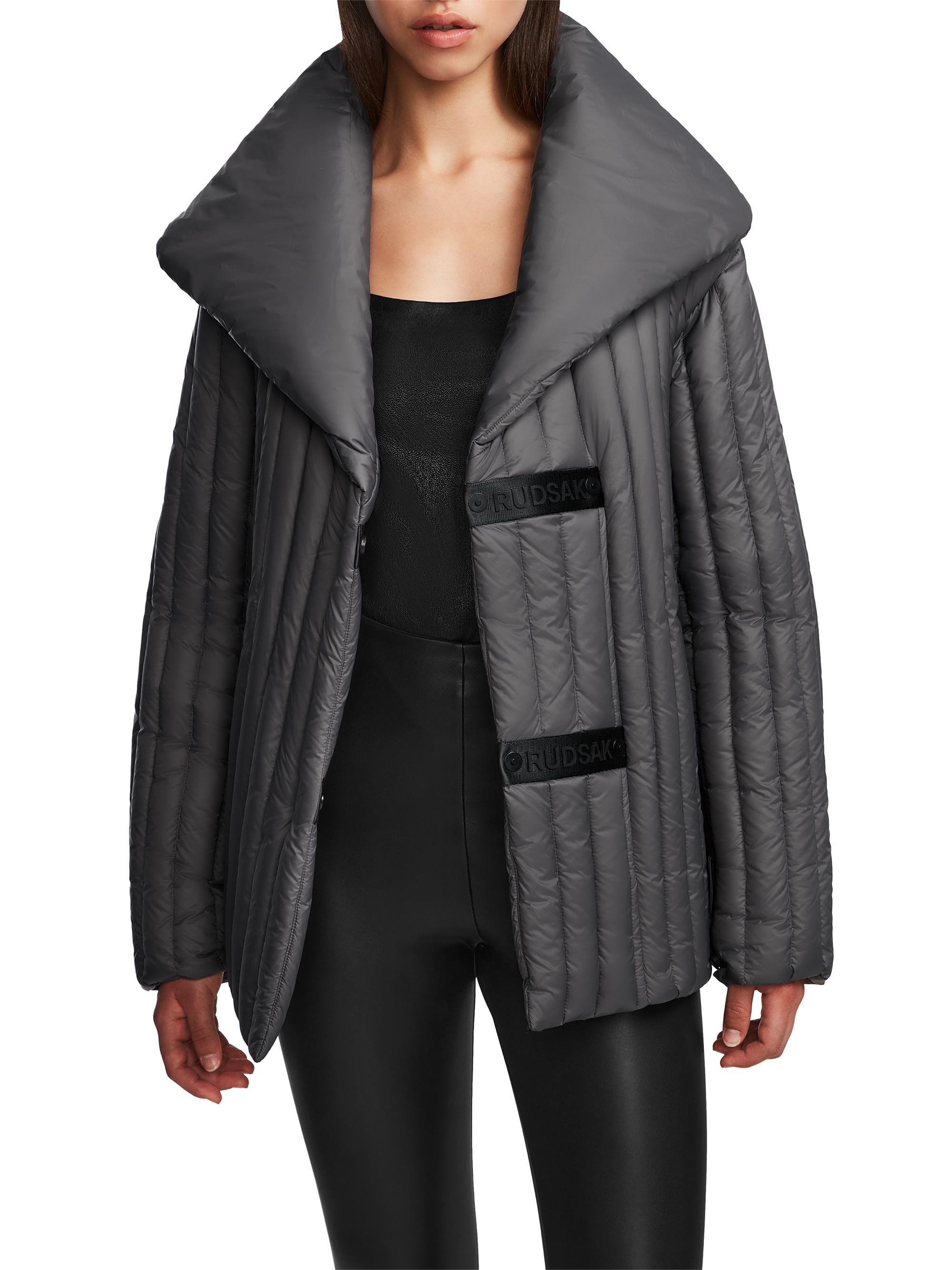 Rudsak Ines T Quilted Down Shawl-Collar Jacket | Saks Fifth Avenue